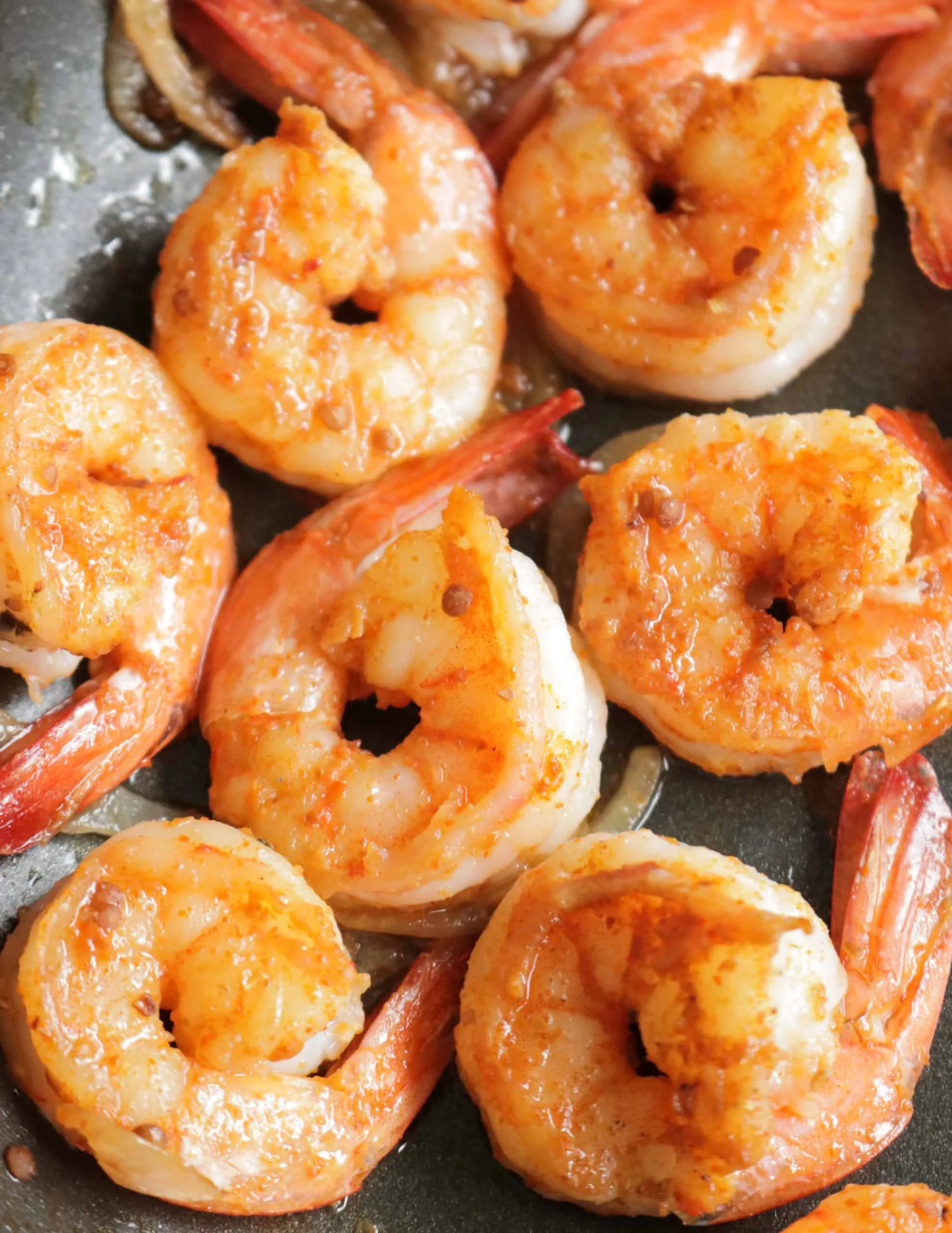 Sauteed Shrimp with Pimienta Suprema Butter