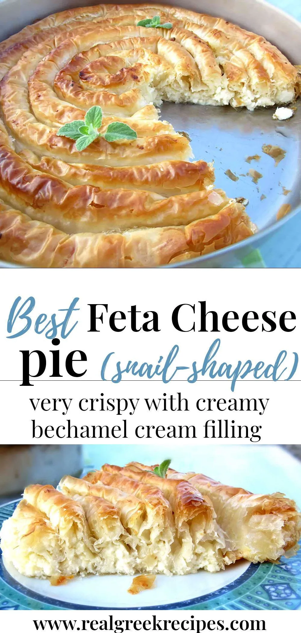 Savory Cheese Pie with Quark, Feta, and Yogurt