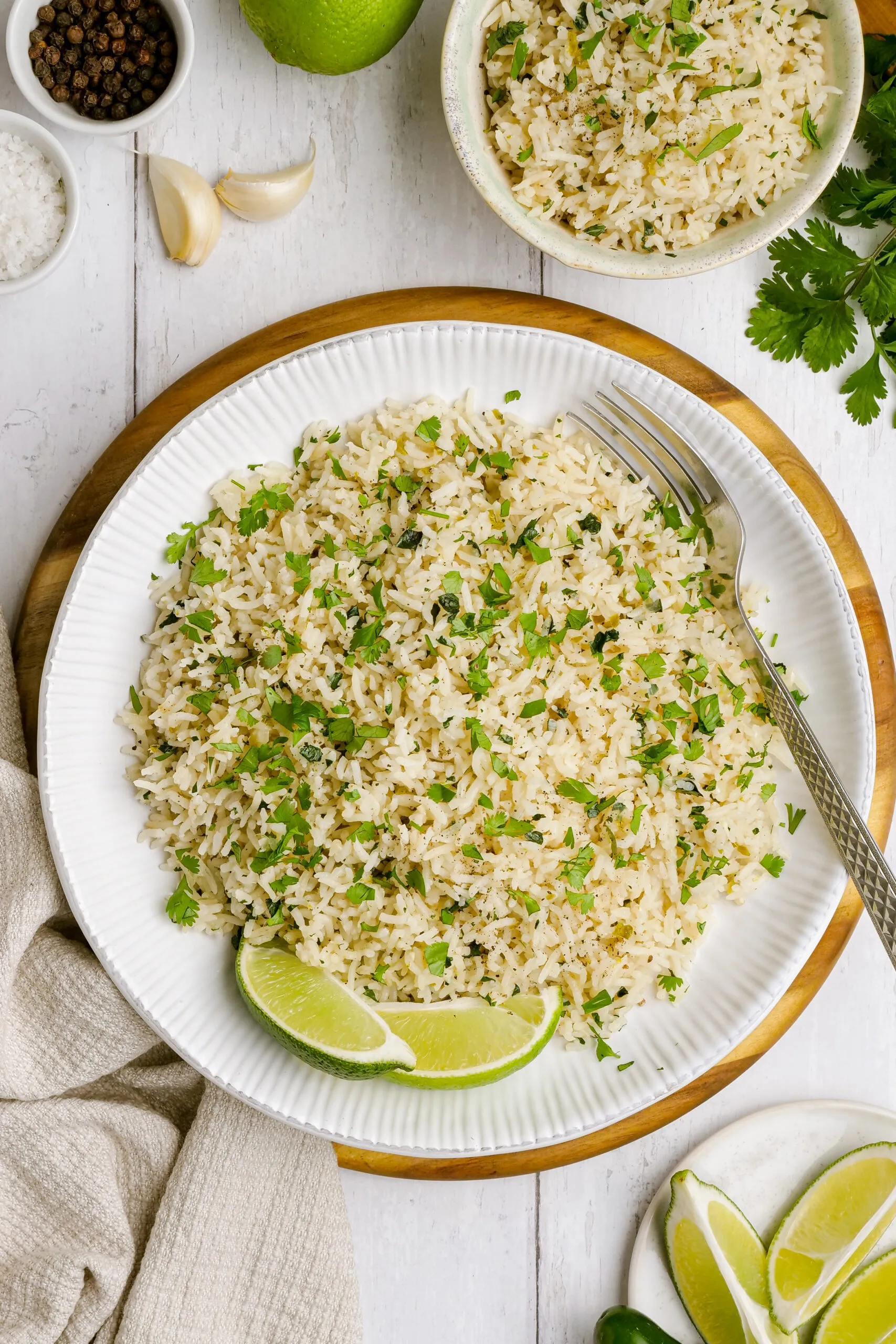 Scallion Cilantro Rice with Habaneros and Lime