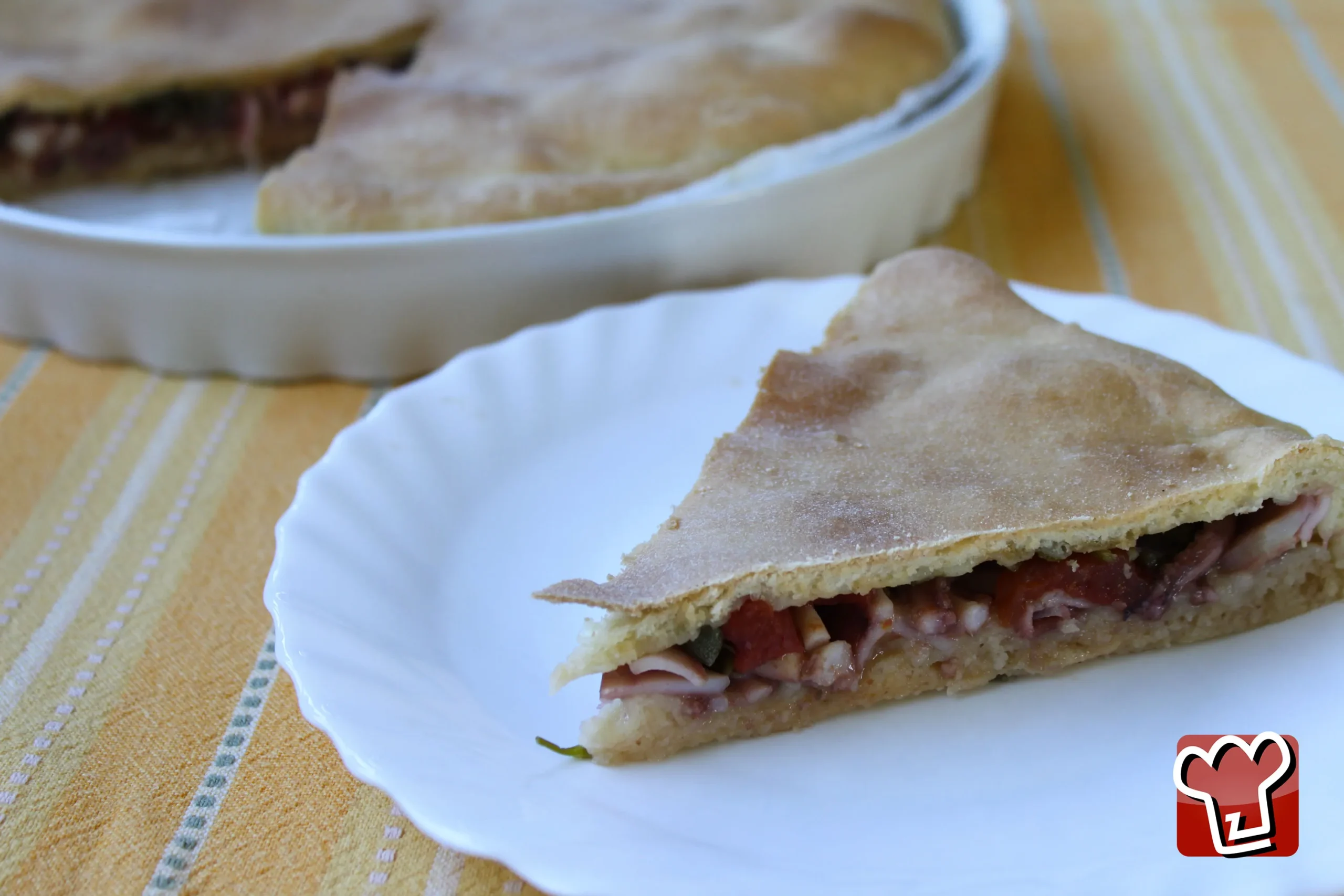 Scallop Pollack and Squid Pie