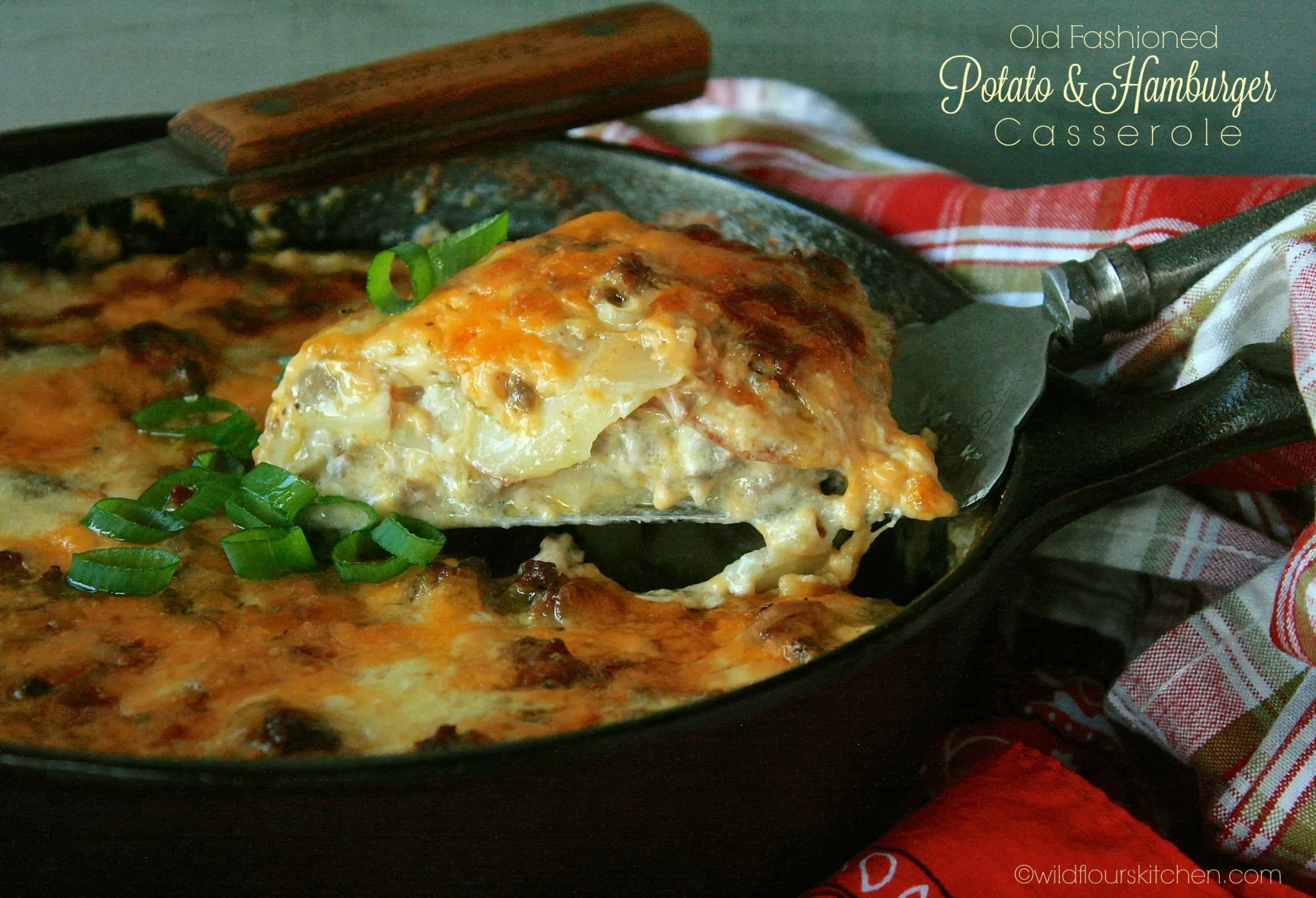 Scalloped Potato Cheeseburger Pie