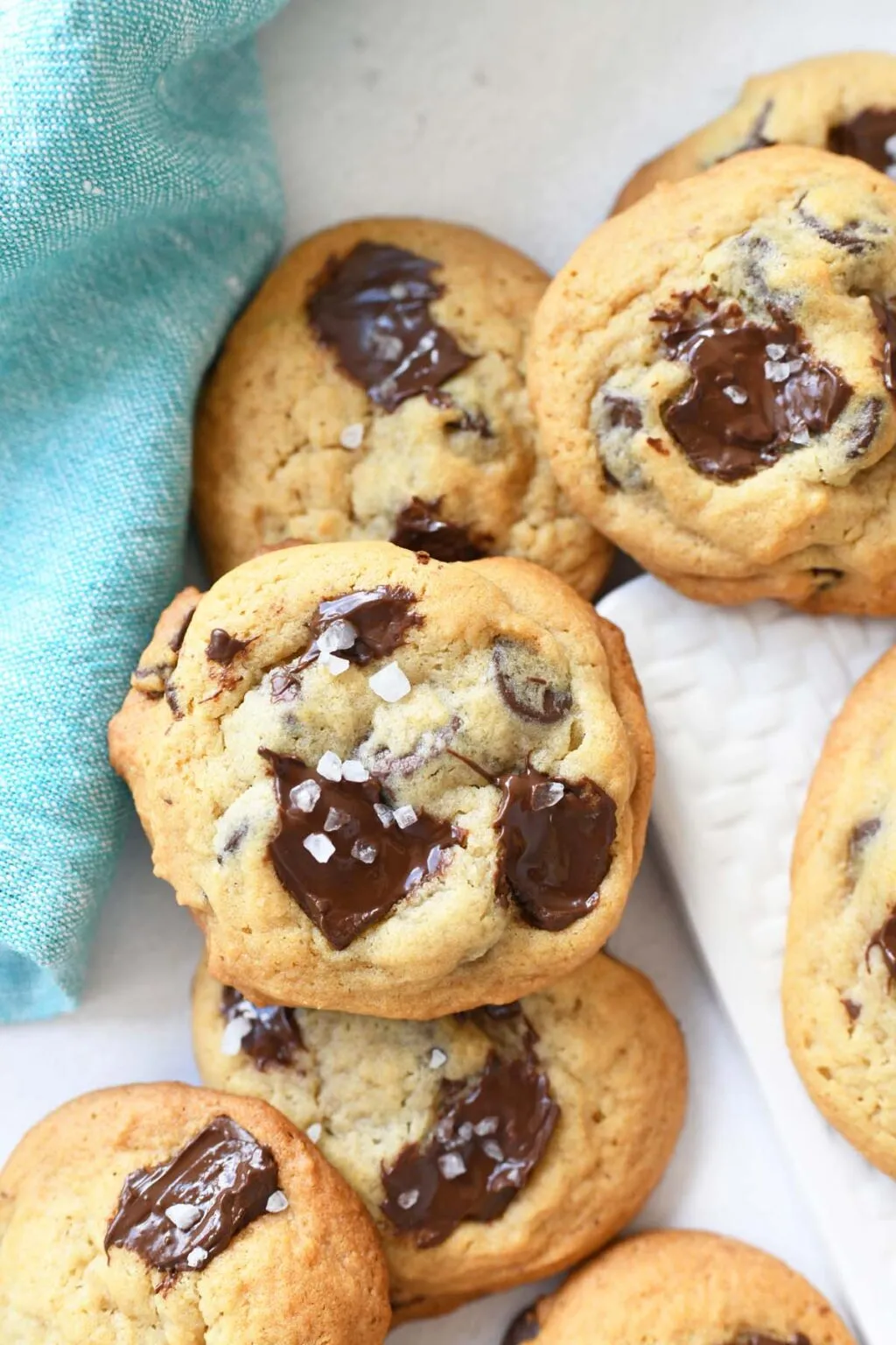 Sea Salt Chocolate Chip Ginger Cookies