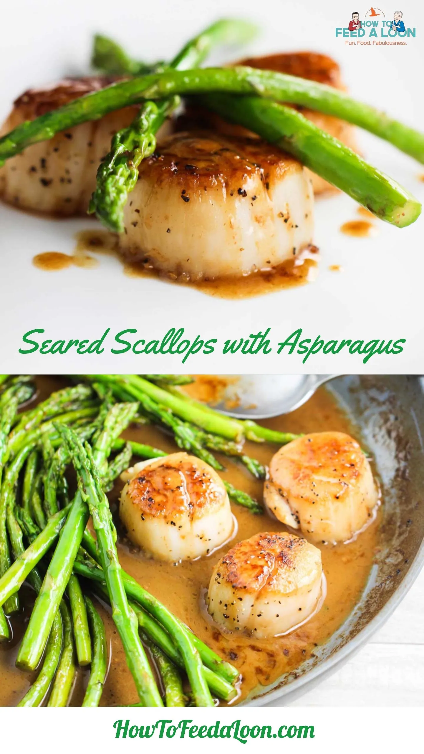 Seared Scallops with Asparagus