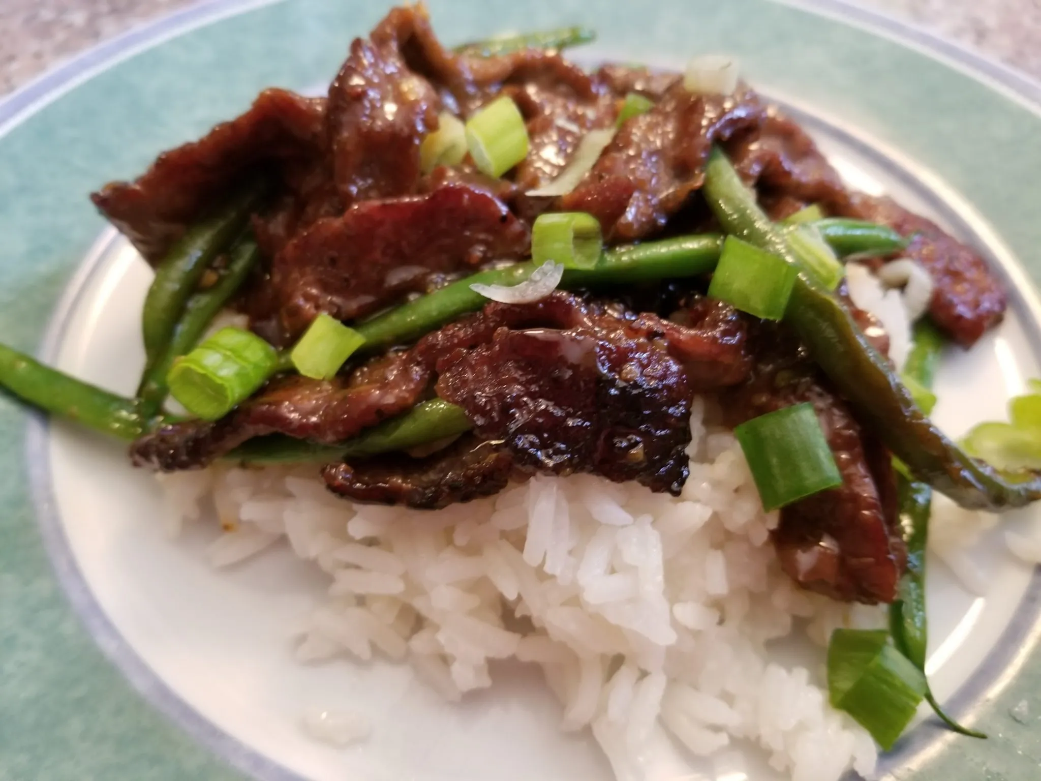 Sesame Ginger Beef Steak