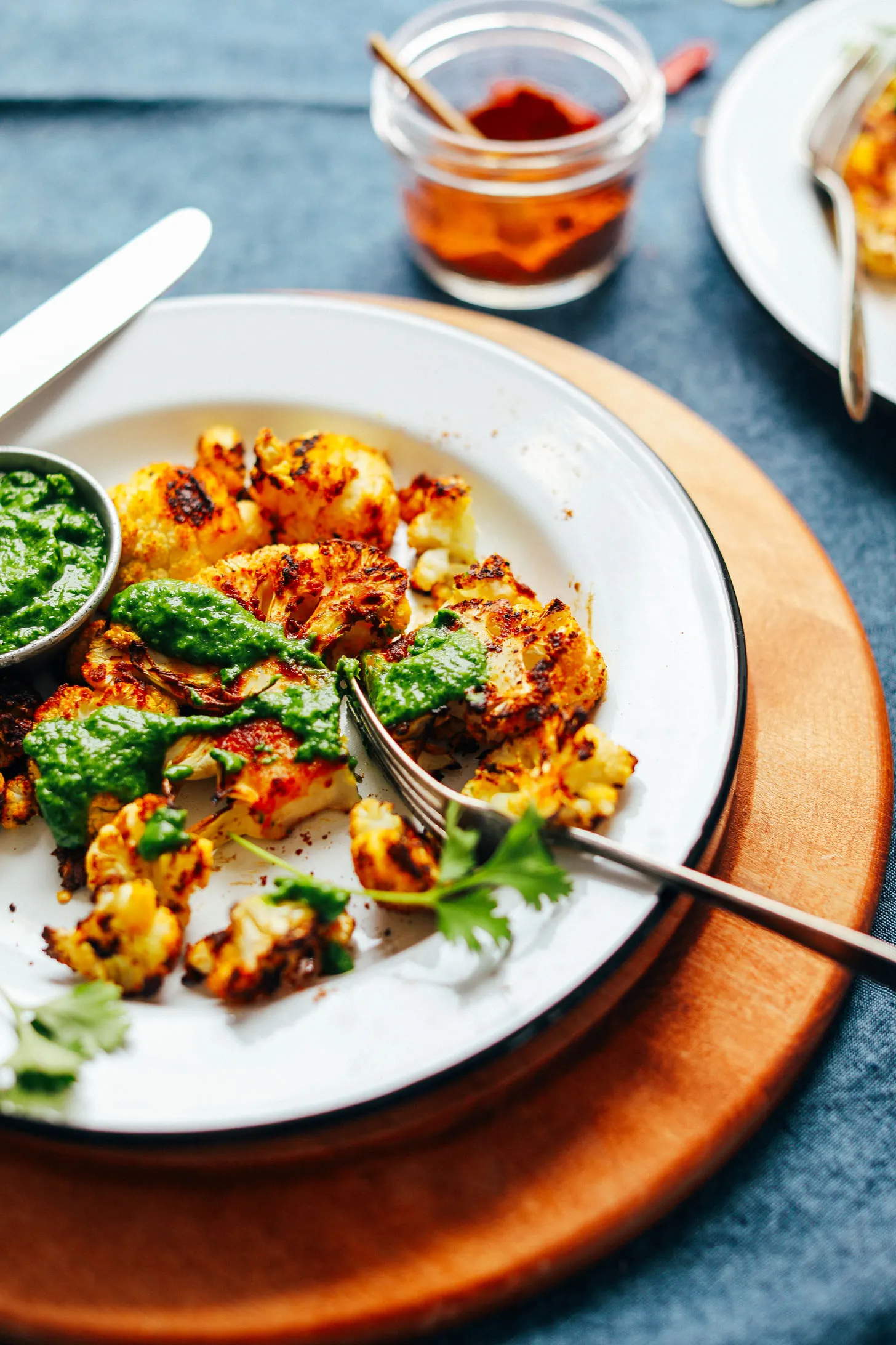 Shawarma Roasted Cauliflower Steak