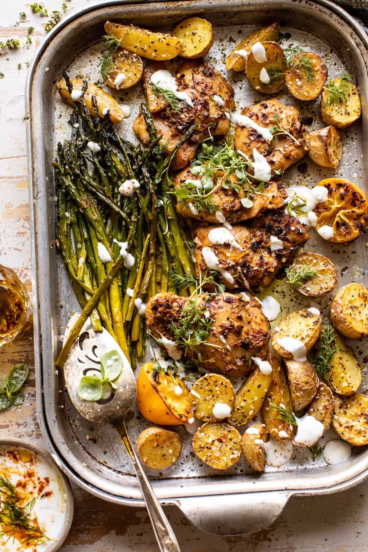 Sheet Pan Dijon Chicken