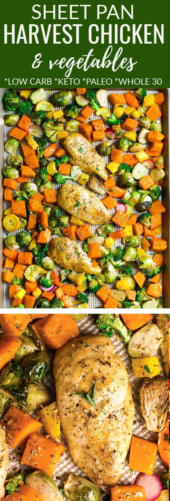 Sheet Pan Harvest Chicken with Vegetables