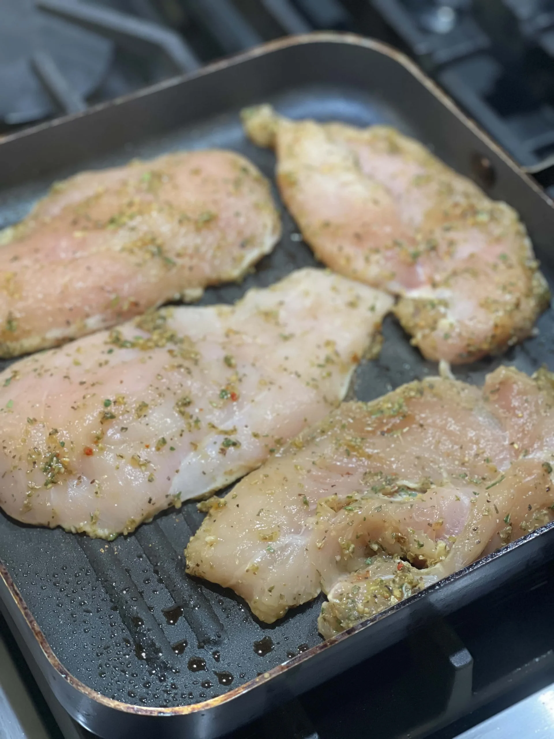 Shortcut Grilled Chicken Caesar Mason Jar Salads