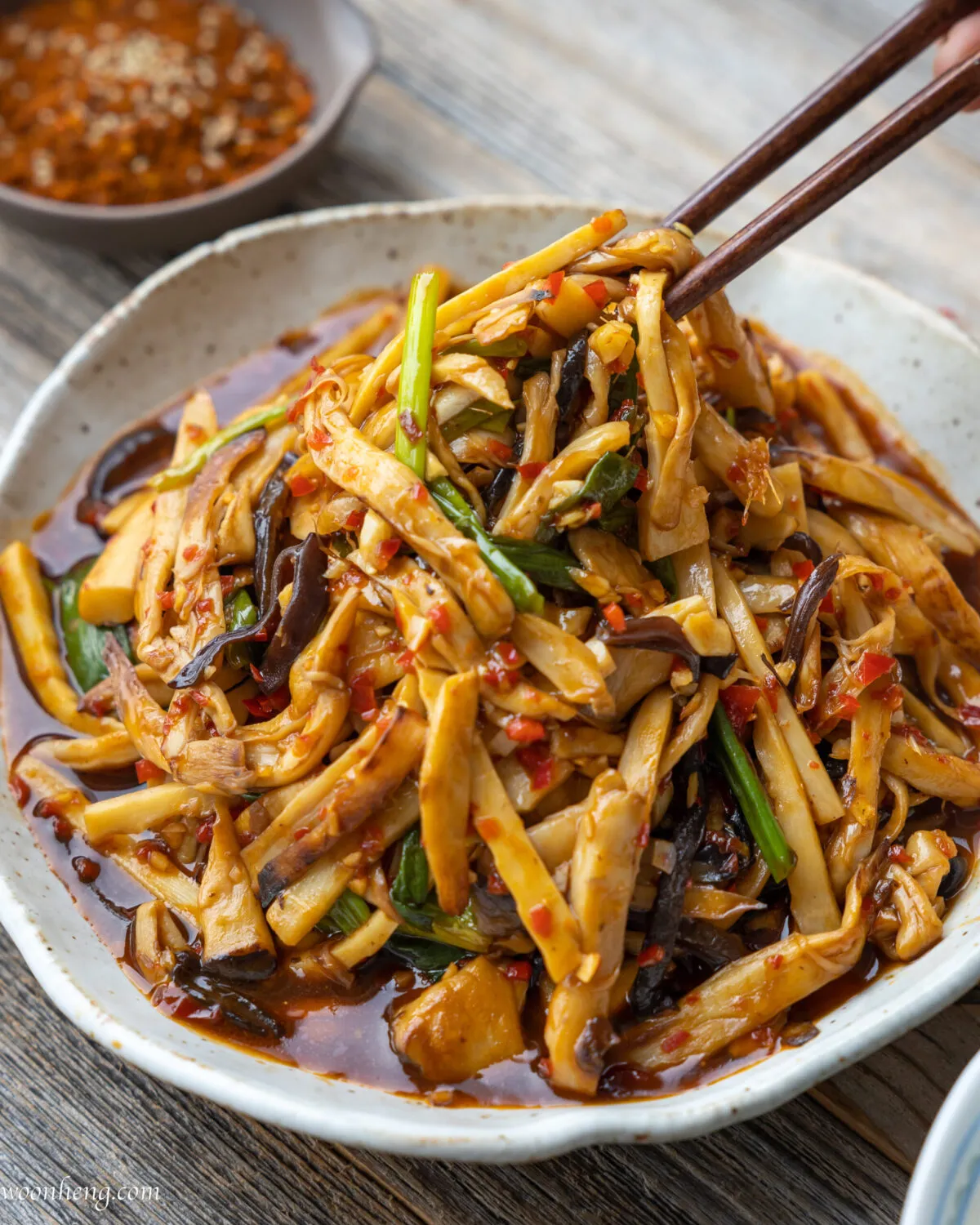 Shredded Pork with Tree Ears Yu Shian Ro Sih