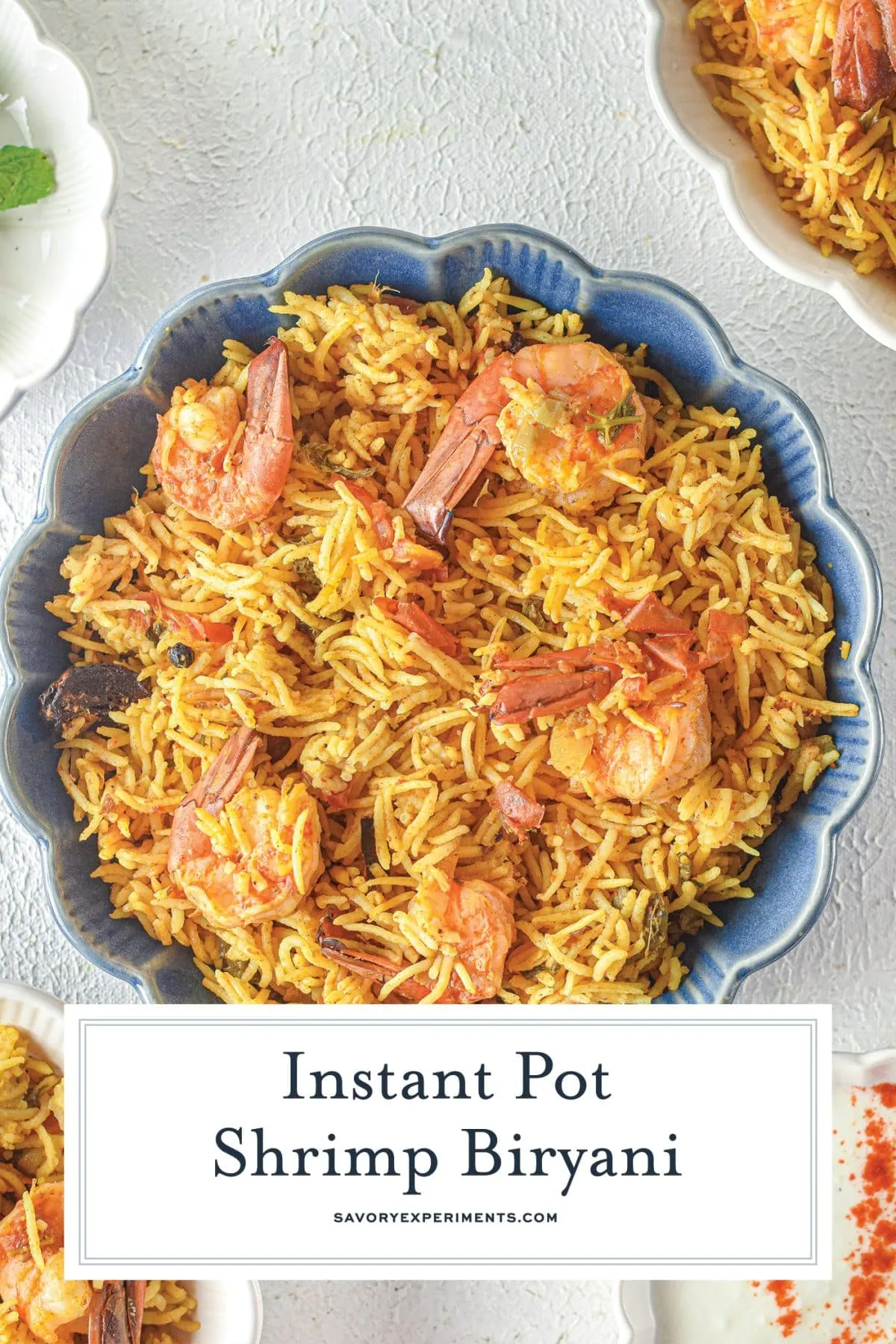 Shrimp Biryani Instant Pot