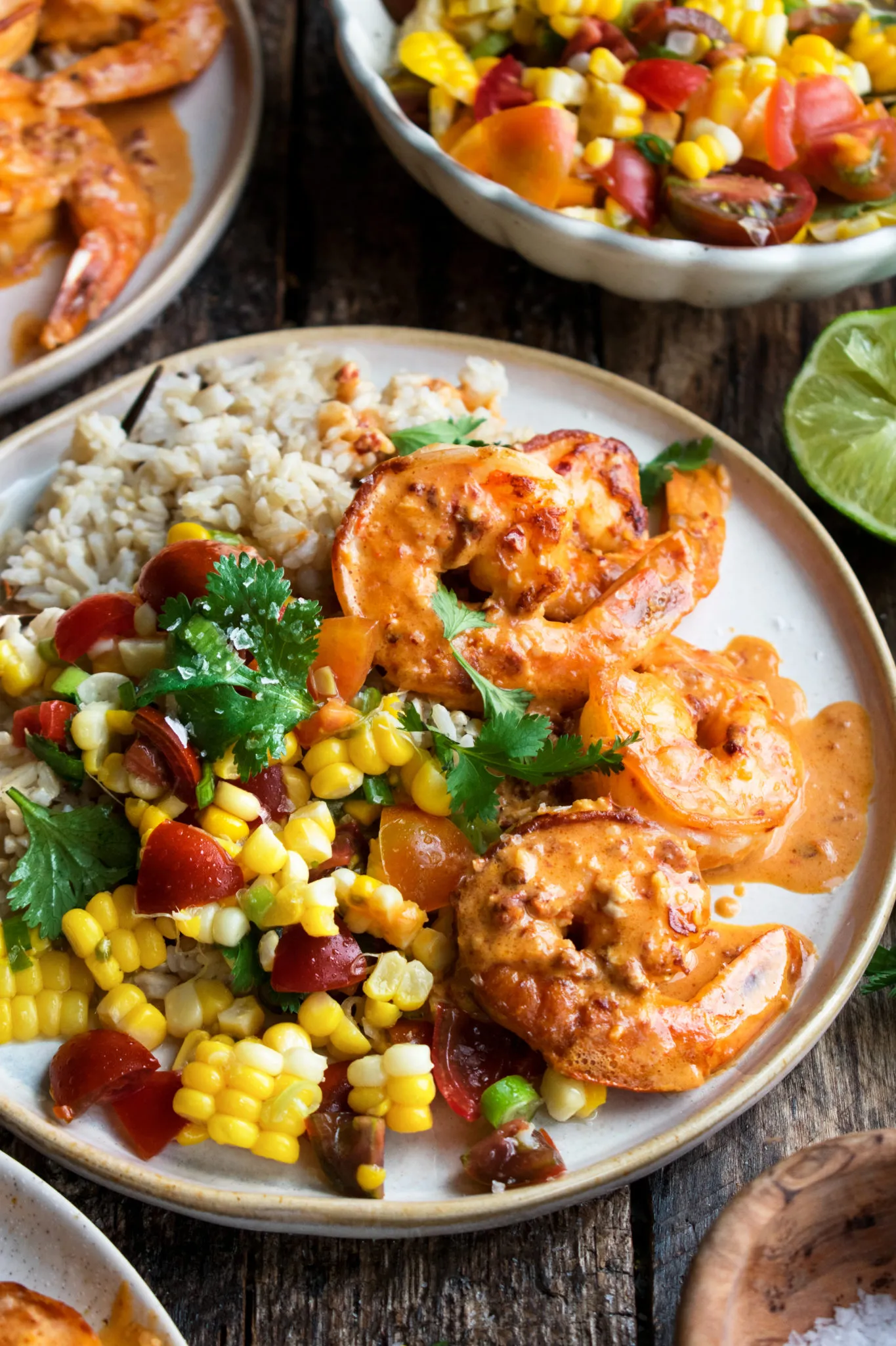 Shrimp with Spicy Chipotle Tomato Sauce