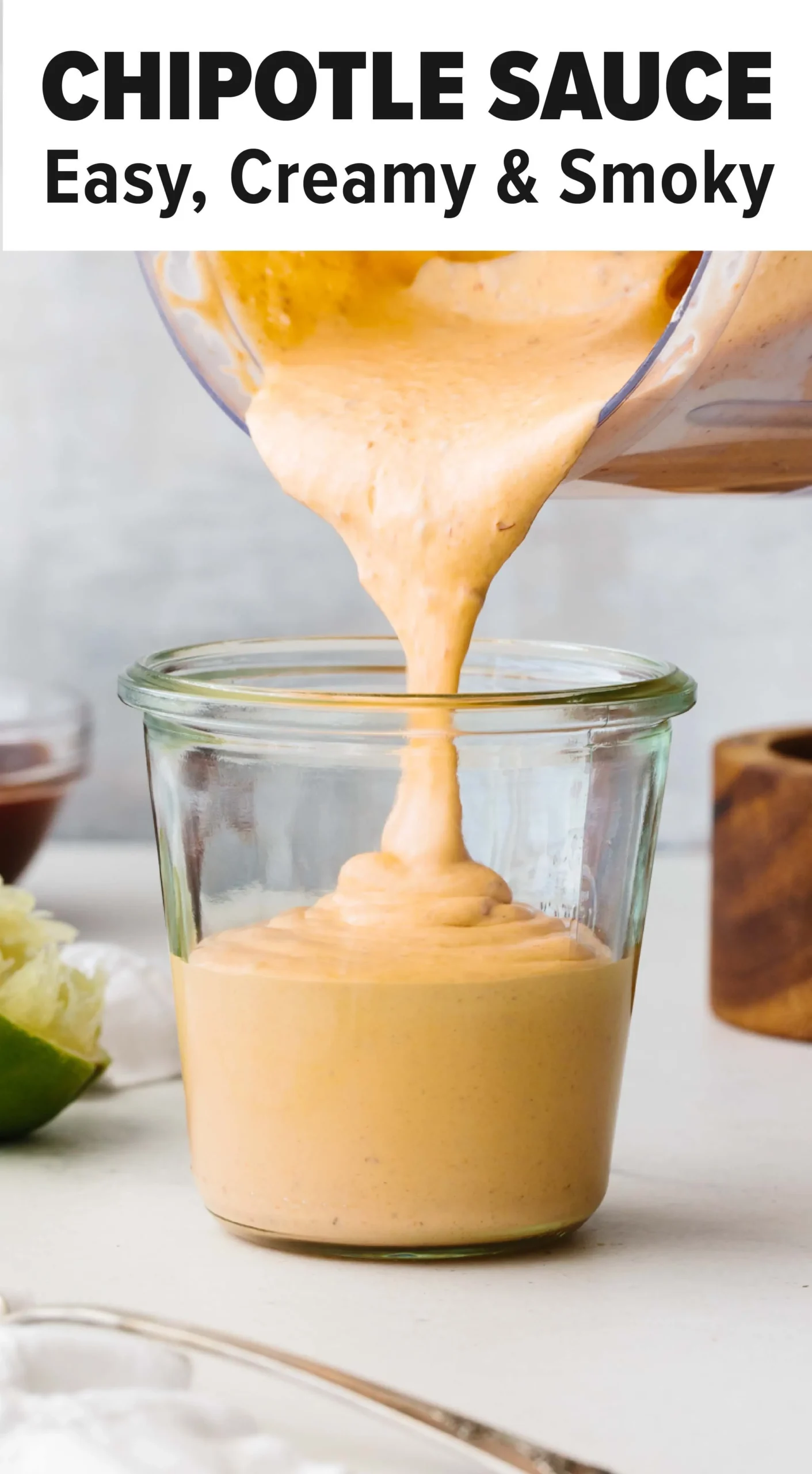 Simple Chipotle Cream Sauce