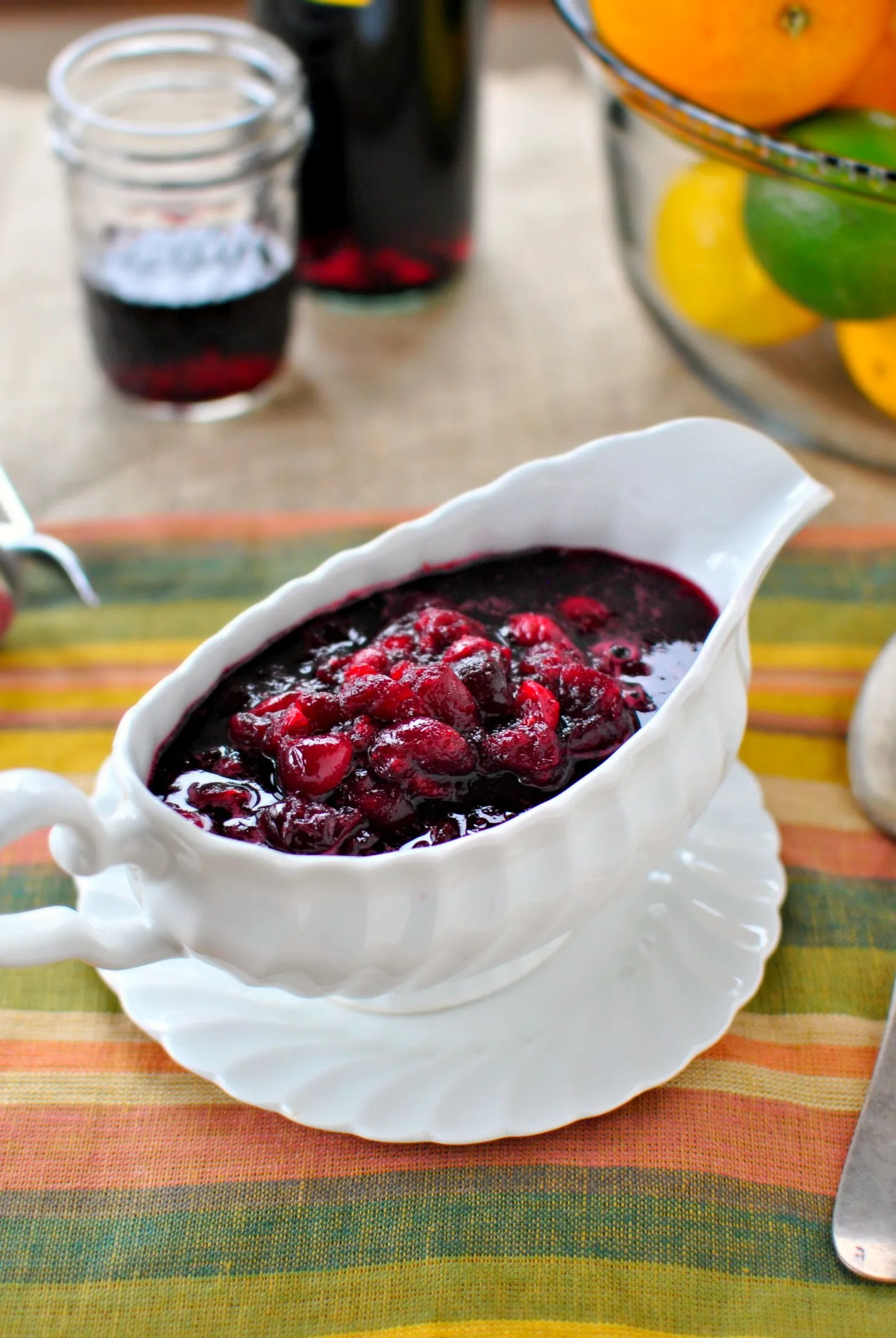 Simple Citrus Cranberry Sauce
