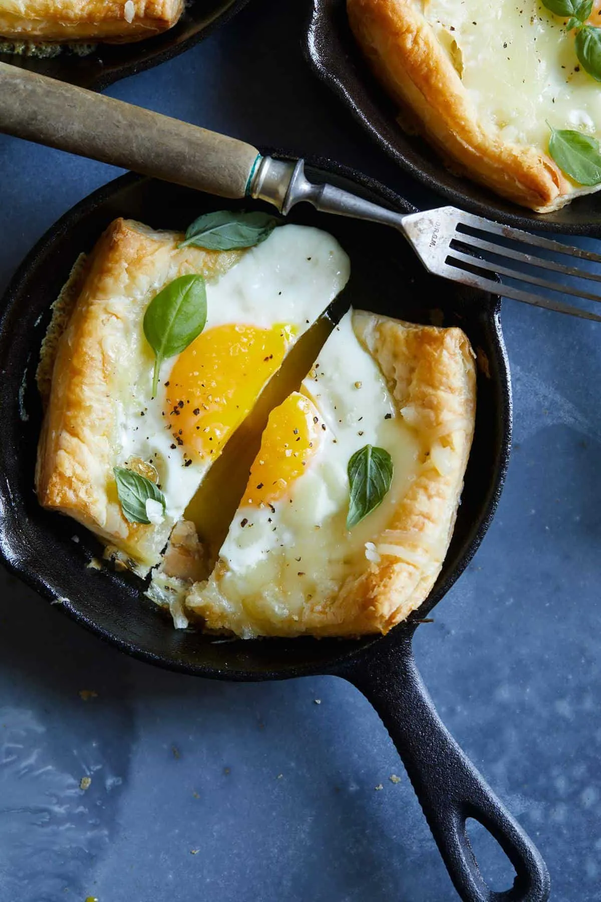 Simple Egg and Cheese Tartlets