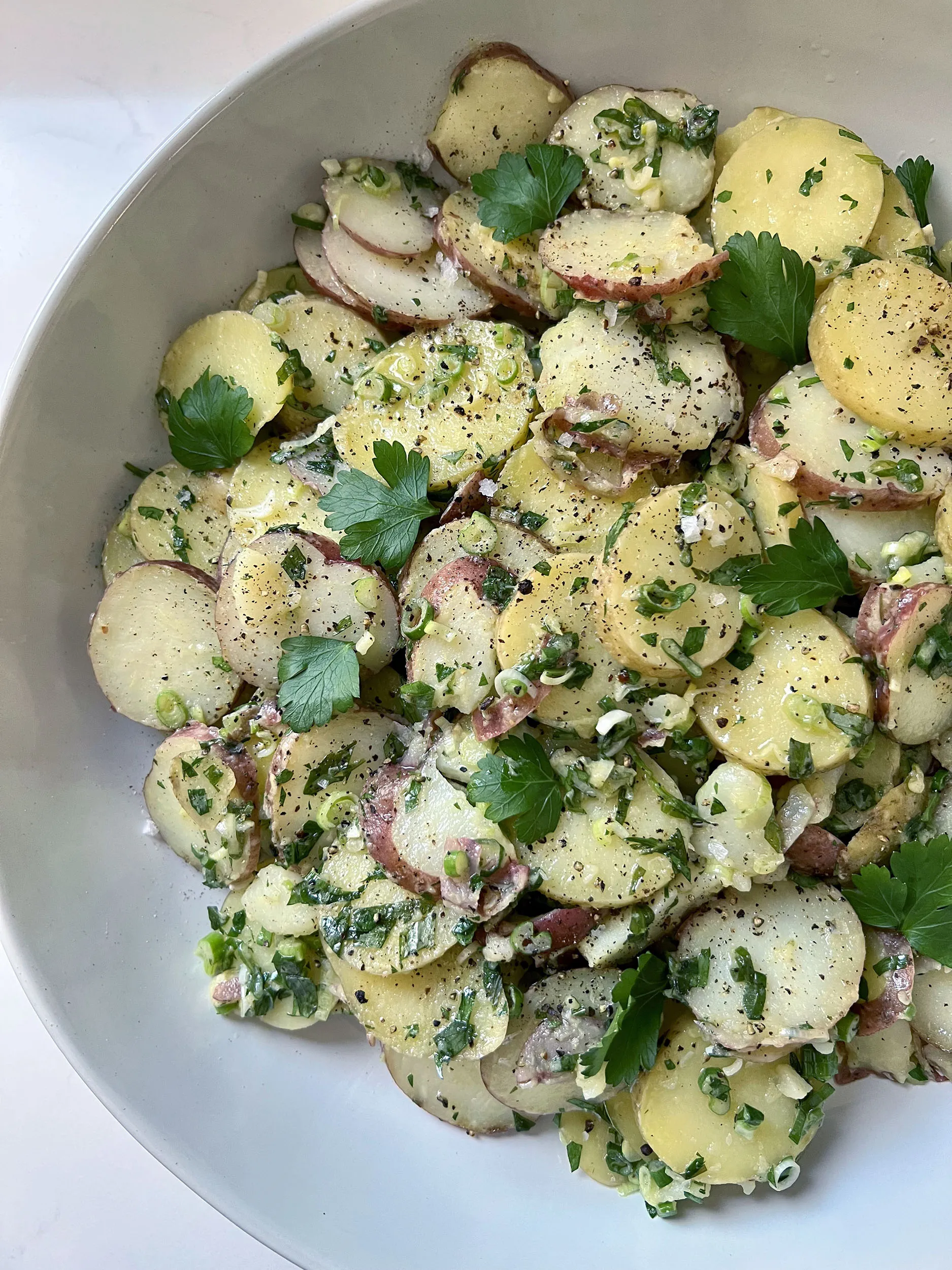 Simple French Style Potato Salad