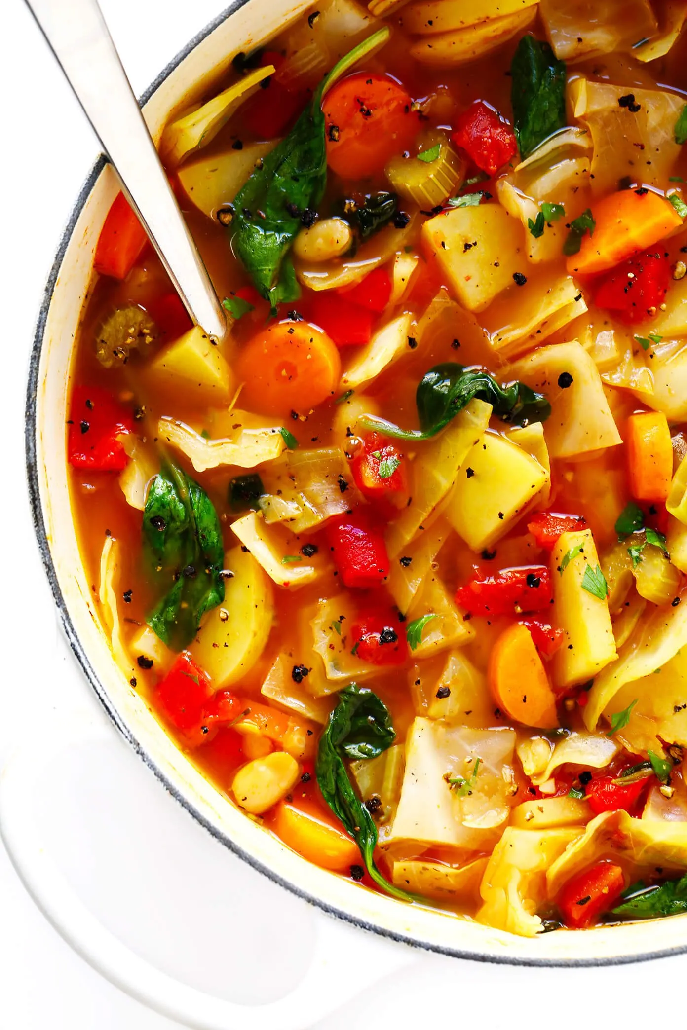 Simple Vegetarian Cabbage Soup