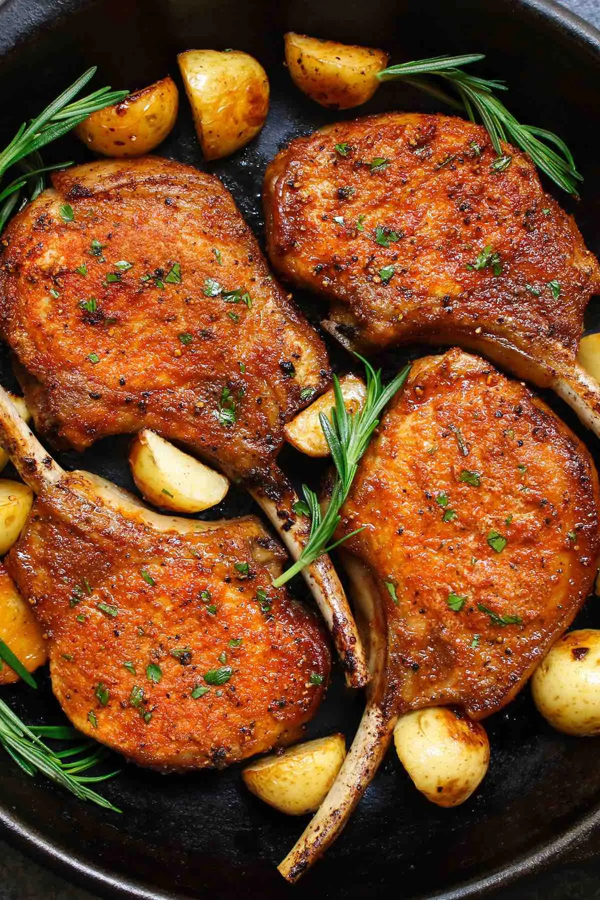 Skillet Fried Pork Chops