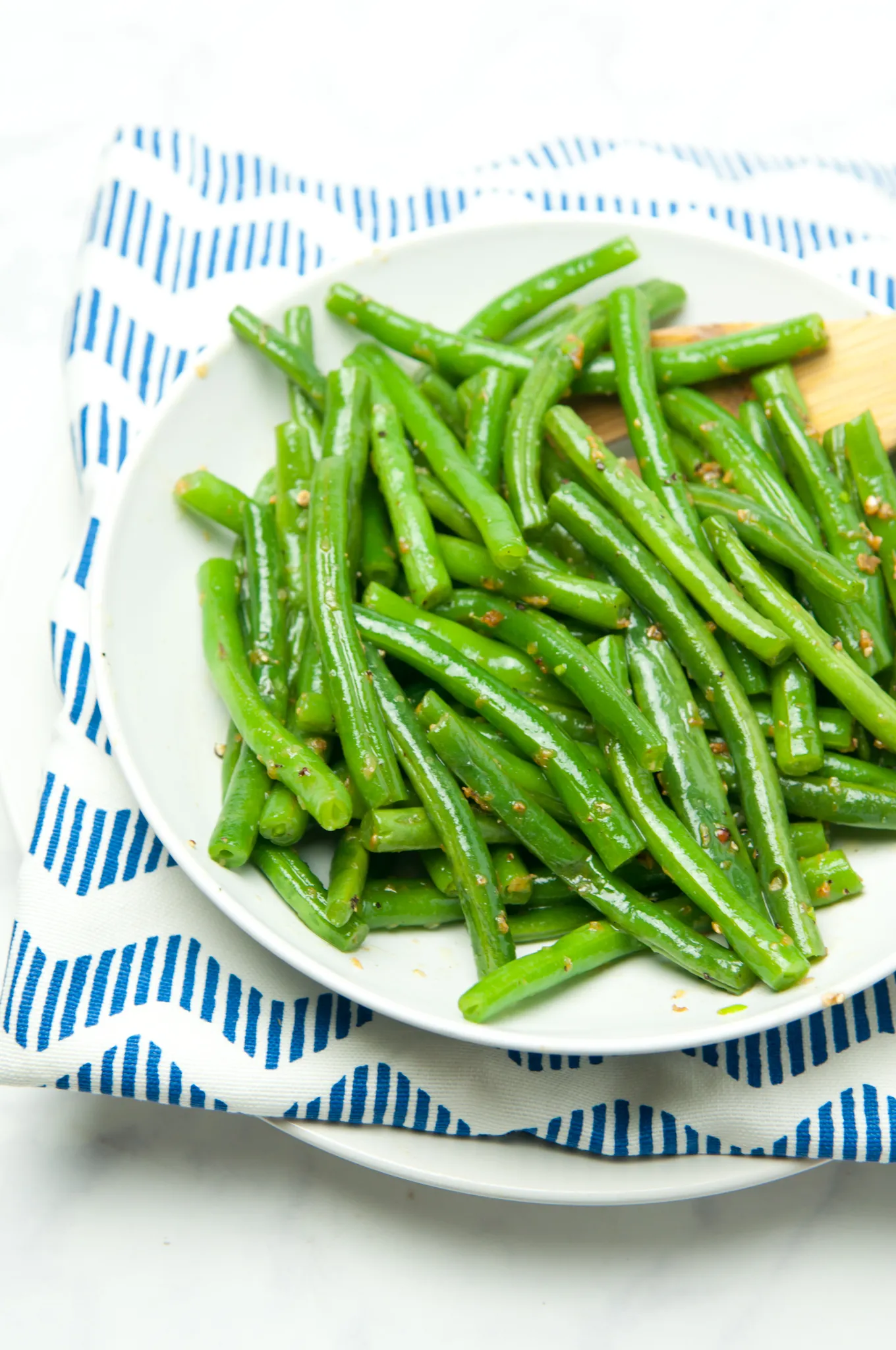 Skillet Garlic Green Beans