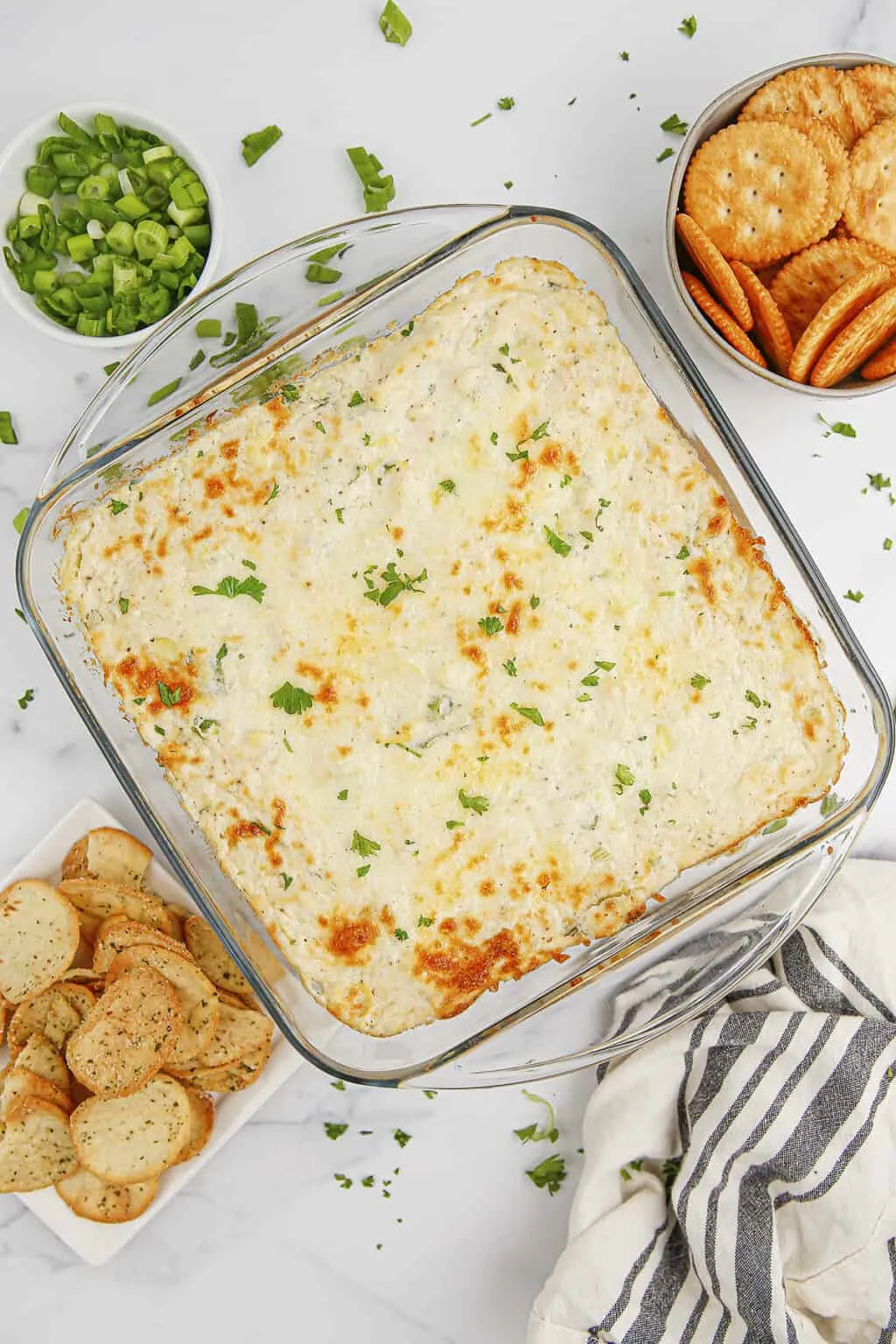 Skinny Crab Artichoke Dip