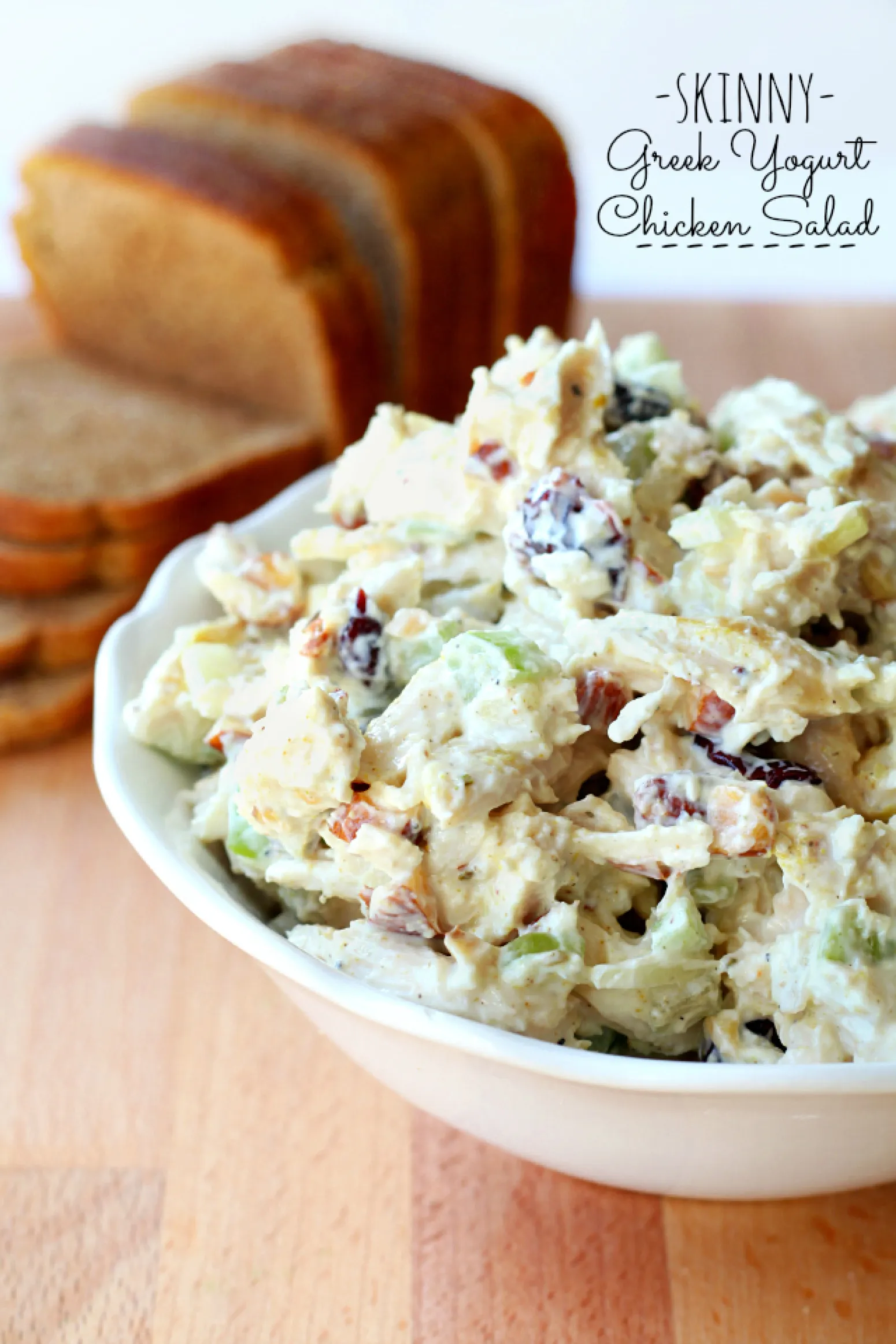 Skinny Greek Yogurt Chicken Salad