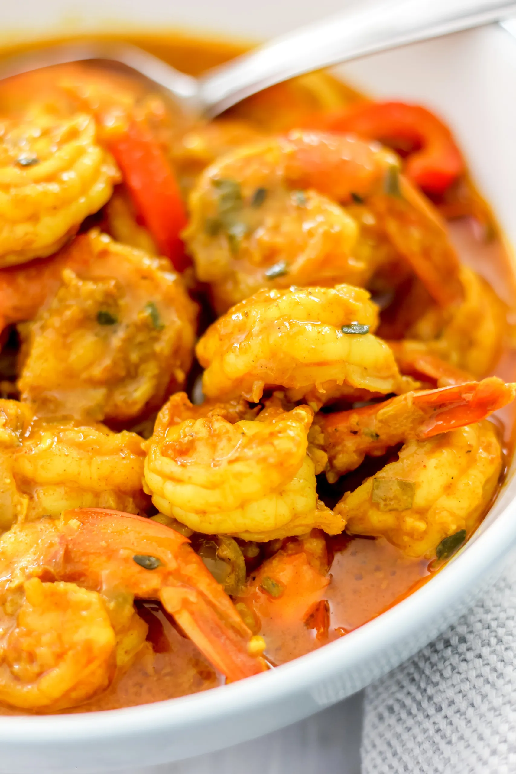 Slow Cook Curried Shrimp