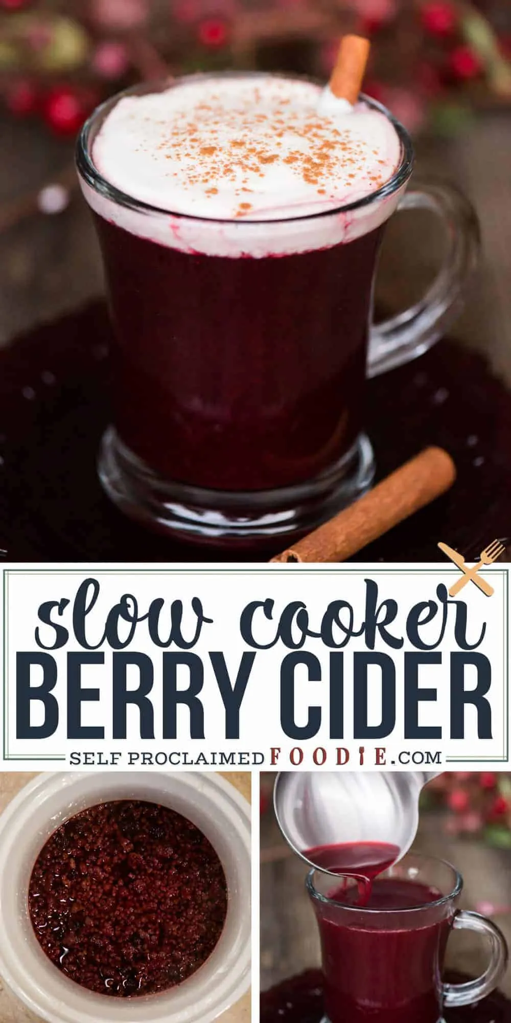 Slow Cooker Berry Cider