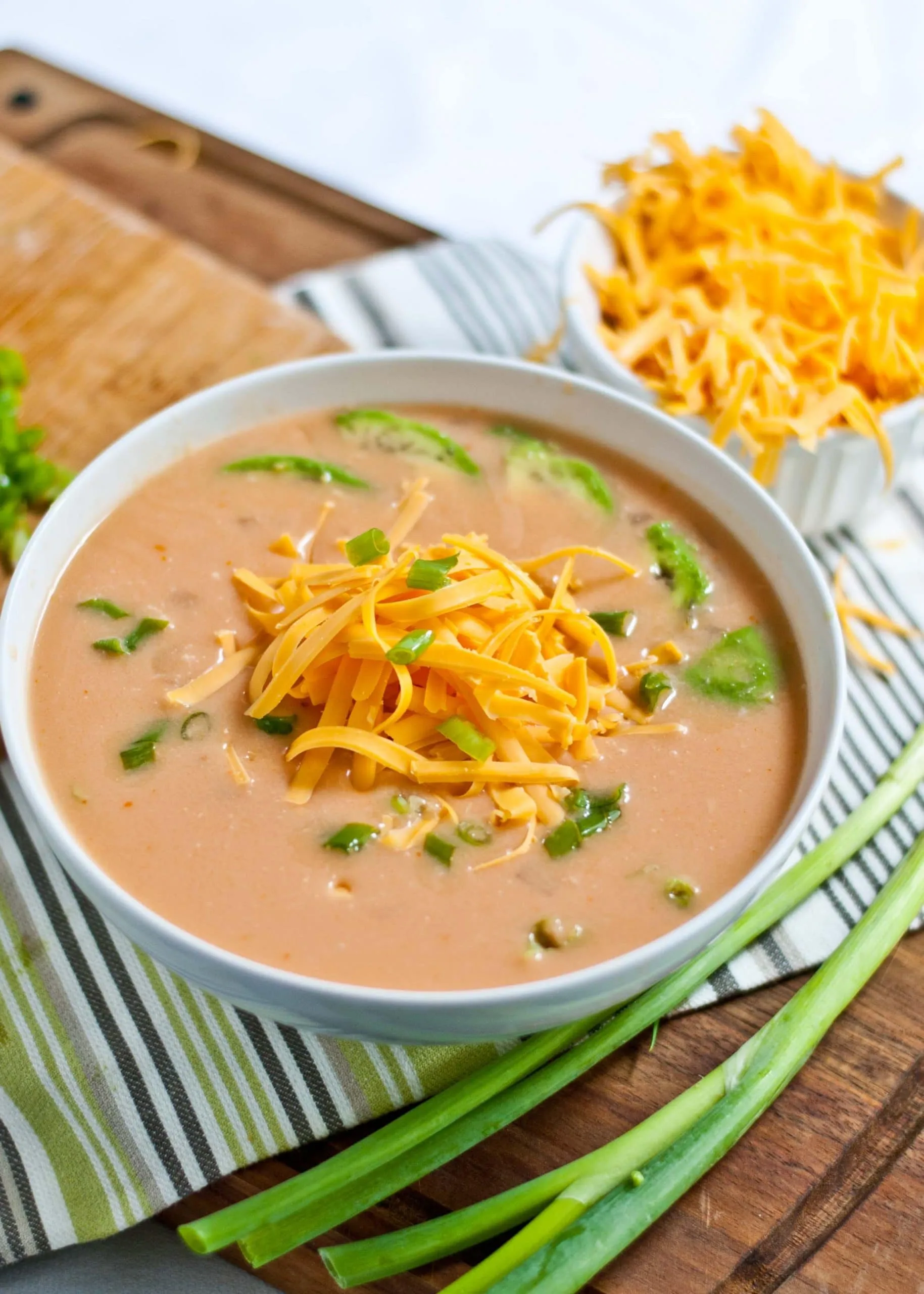 Slow Cooker Buffalo Chicken Soup