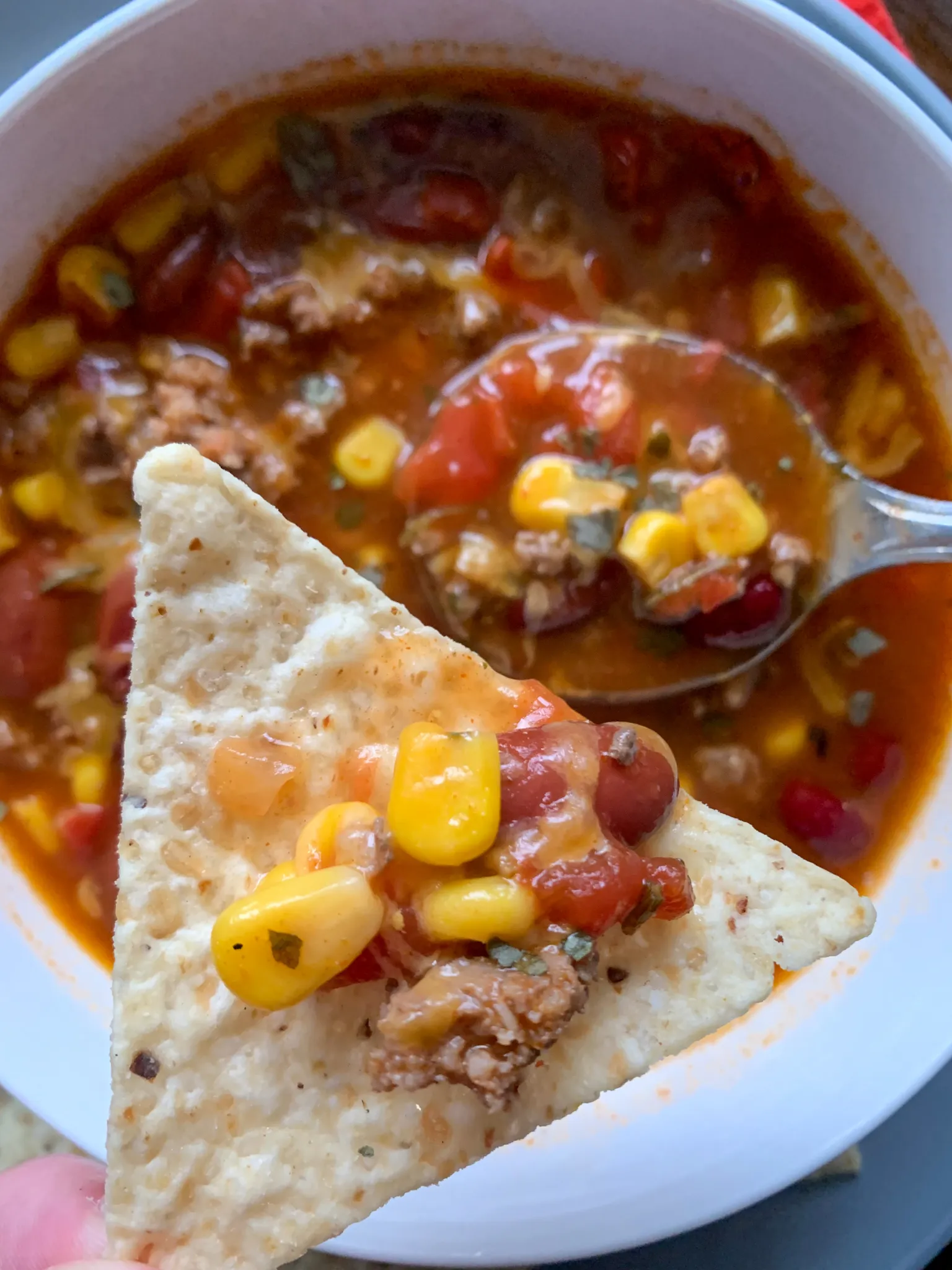 Slow Cooker Can Can Taco Soup