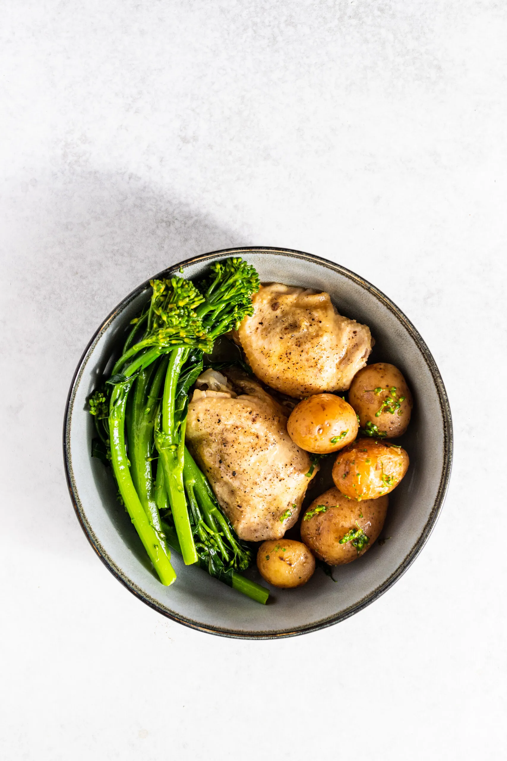 Slow Cooker Chicken Potatoes and Broccoli