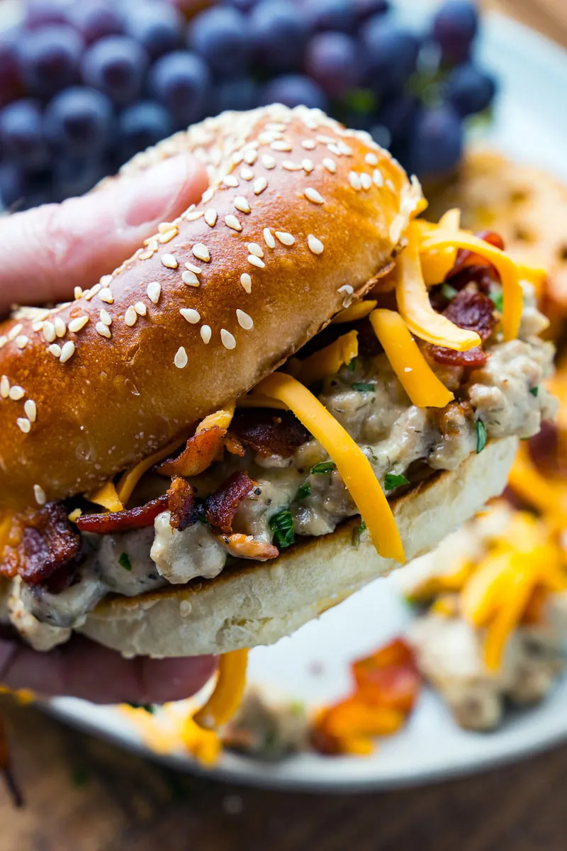 Slow Cooker Chicken Ranch Sloppy Joes