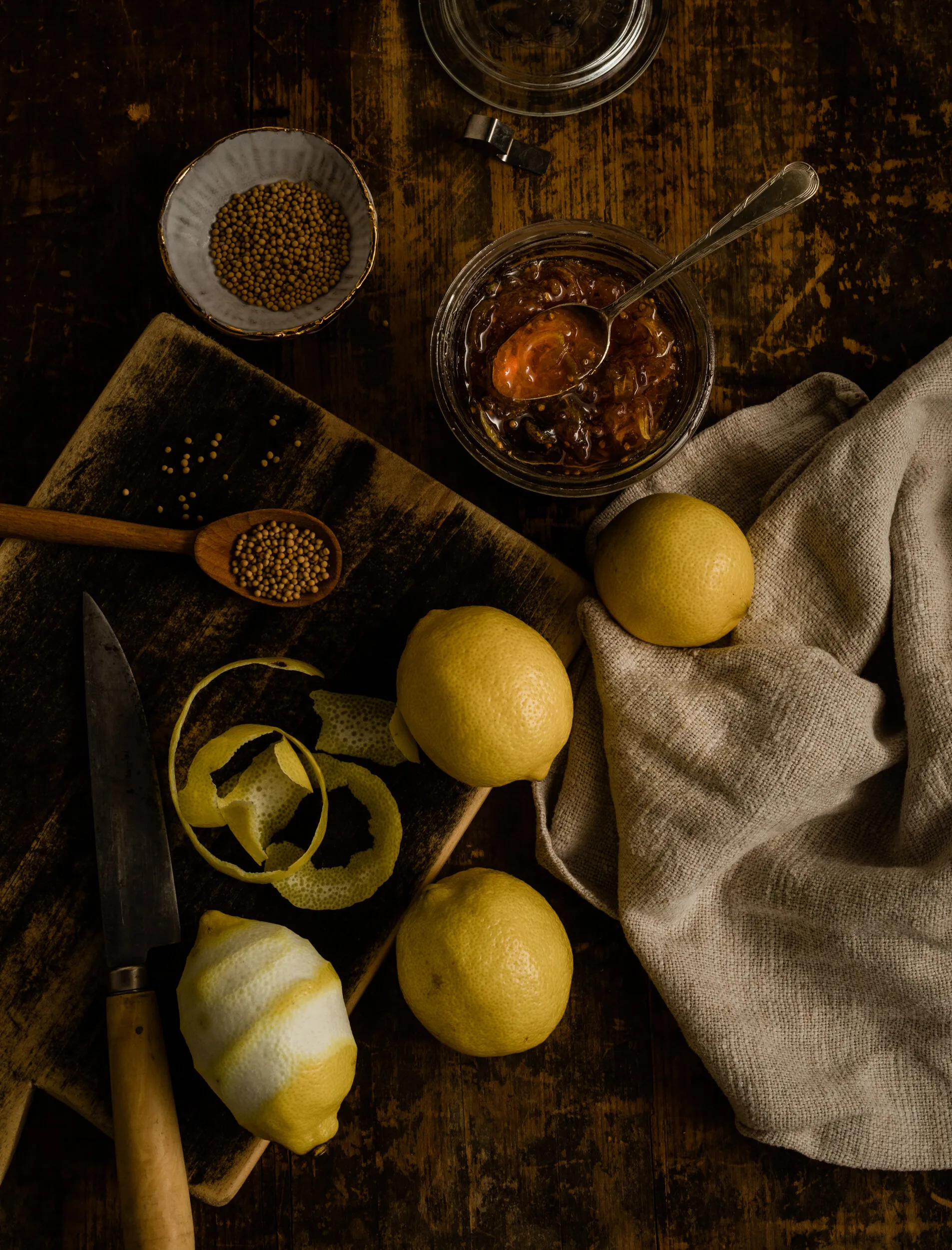 Slow Cooker Meyer Lemon Chutney