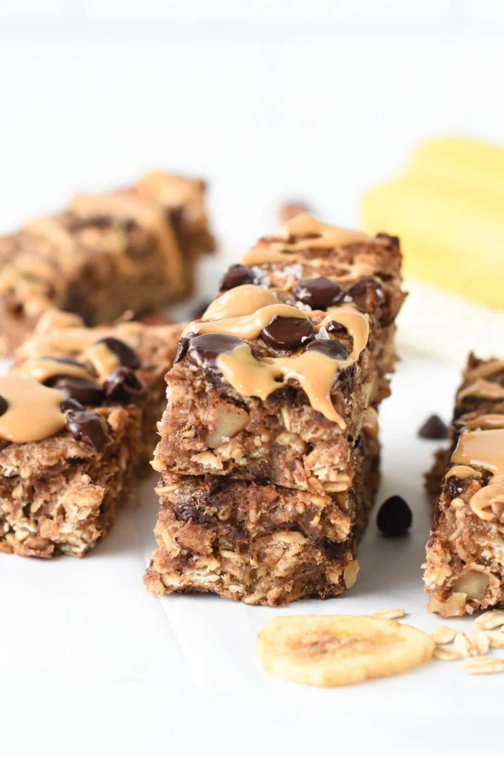 Slow Cooker Peanut Butter Banana Oatmeal Bars