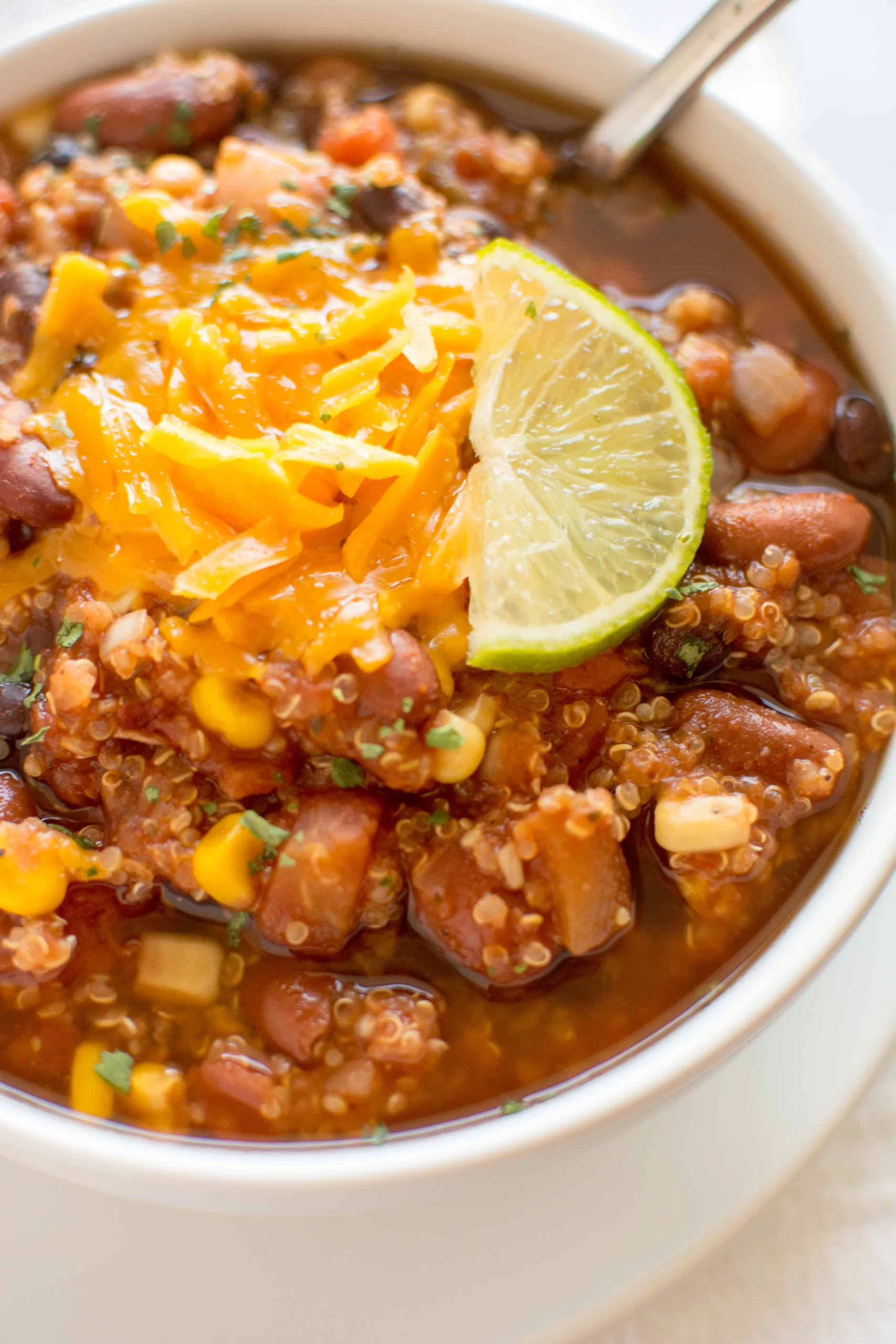 Slow Cooker Quinoa Chili