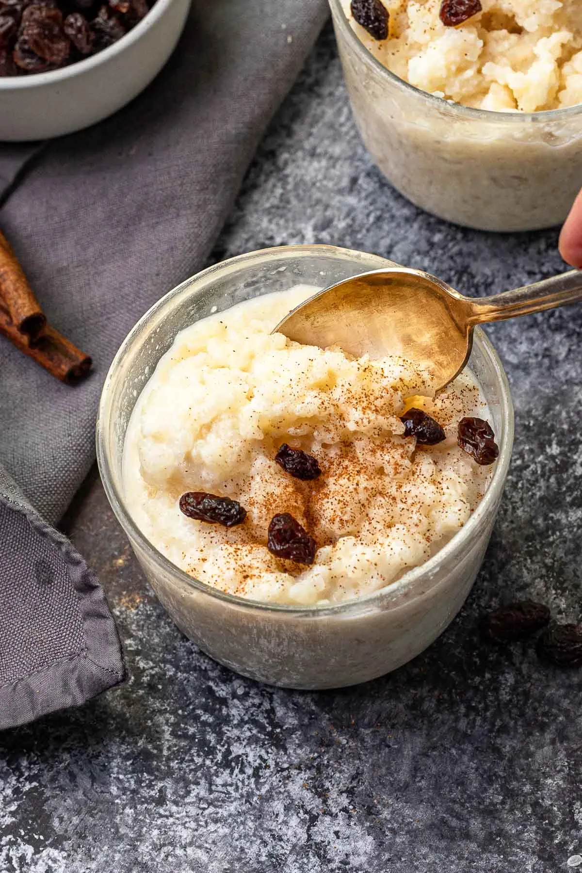 Slow Cooker Rice Pudding with Turmeric Cinnamon