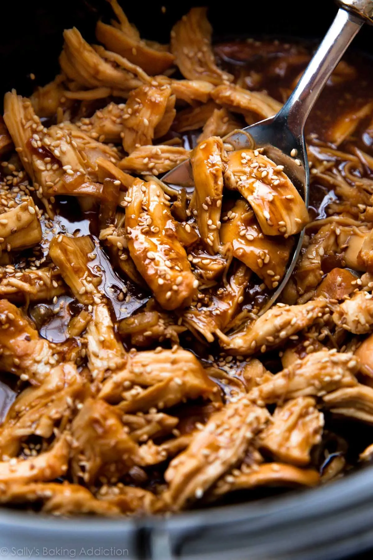 Slow Cooker Sticky Honey Teriyaki Chicken