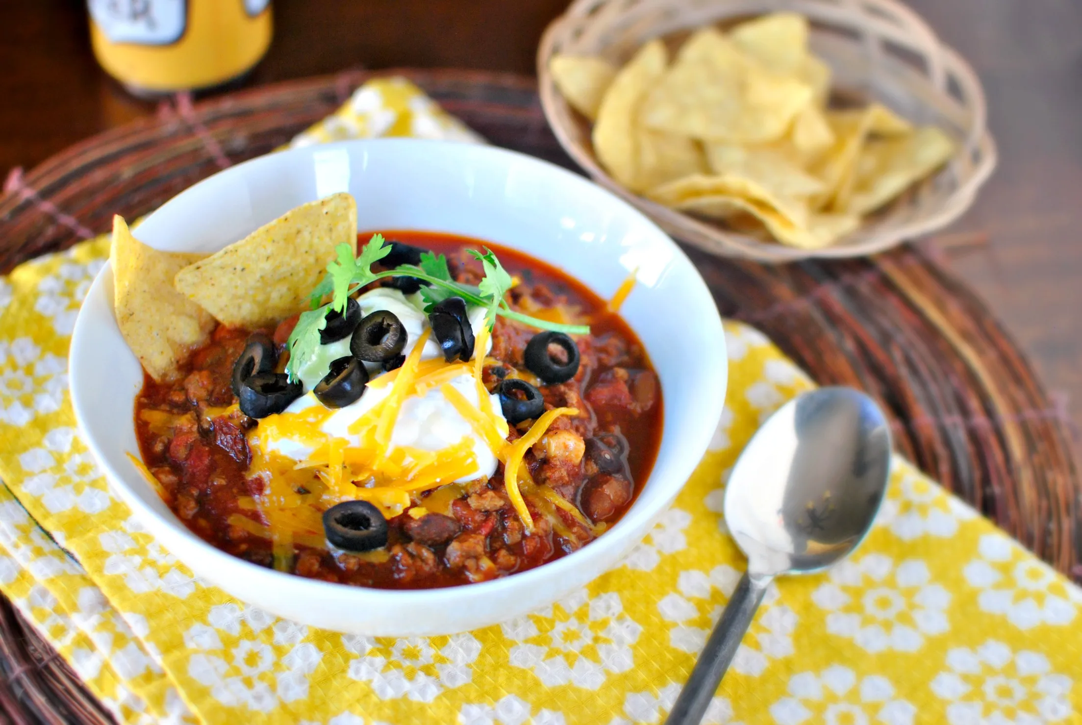 Slow Cooker Taco Chili