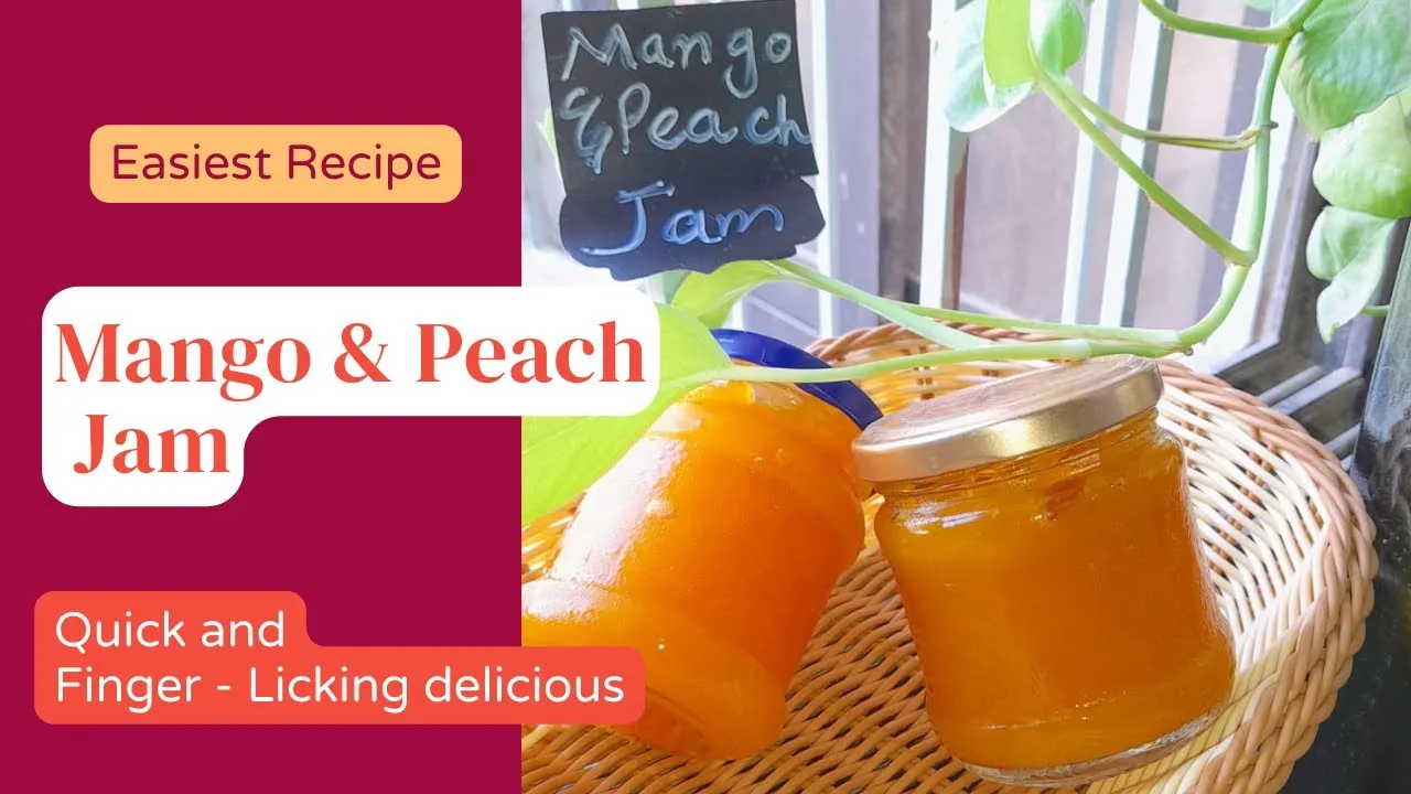 Small Batch Mango Peach Jam