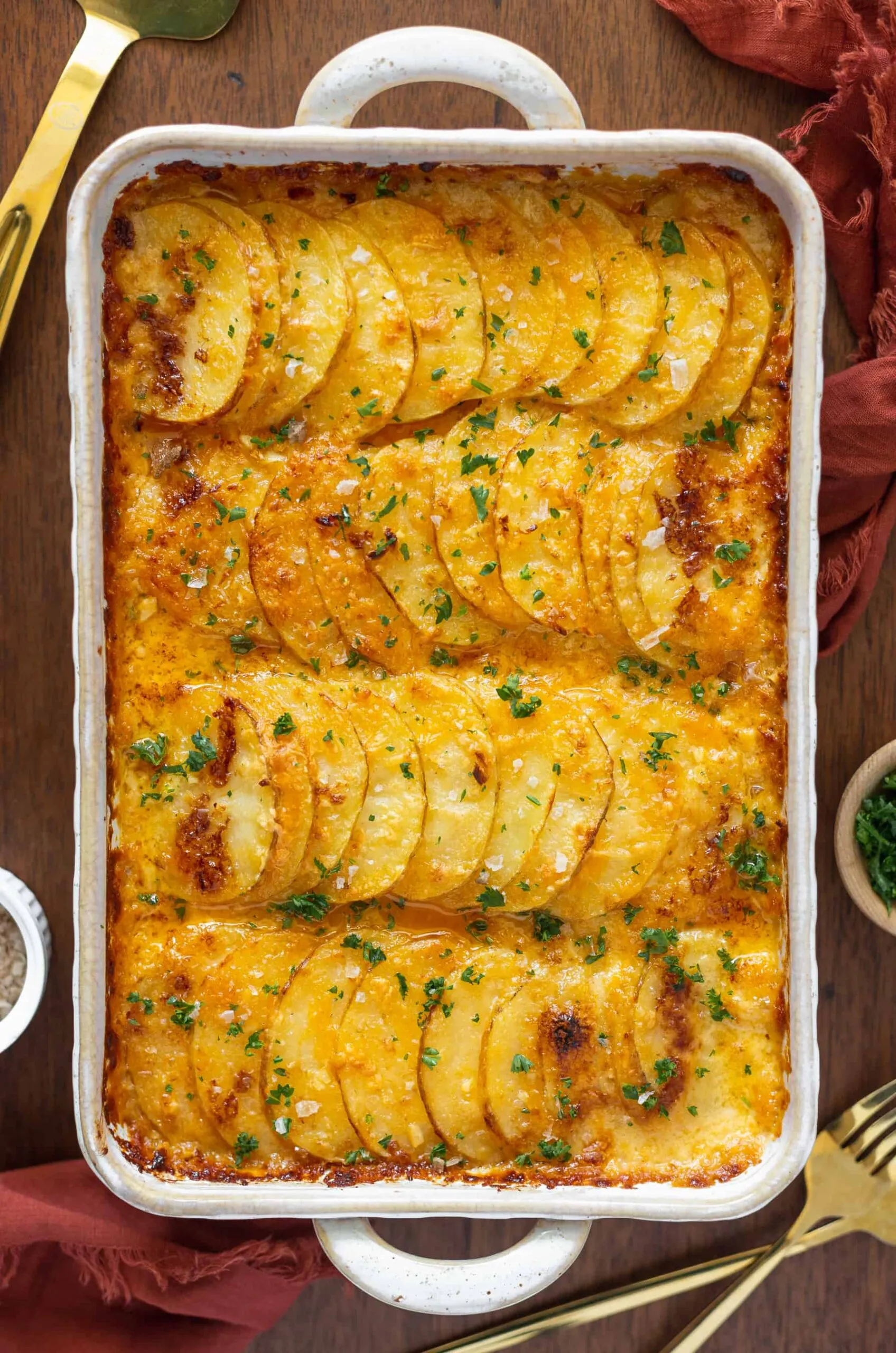 Smoked Au Gratin Potatoes