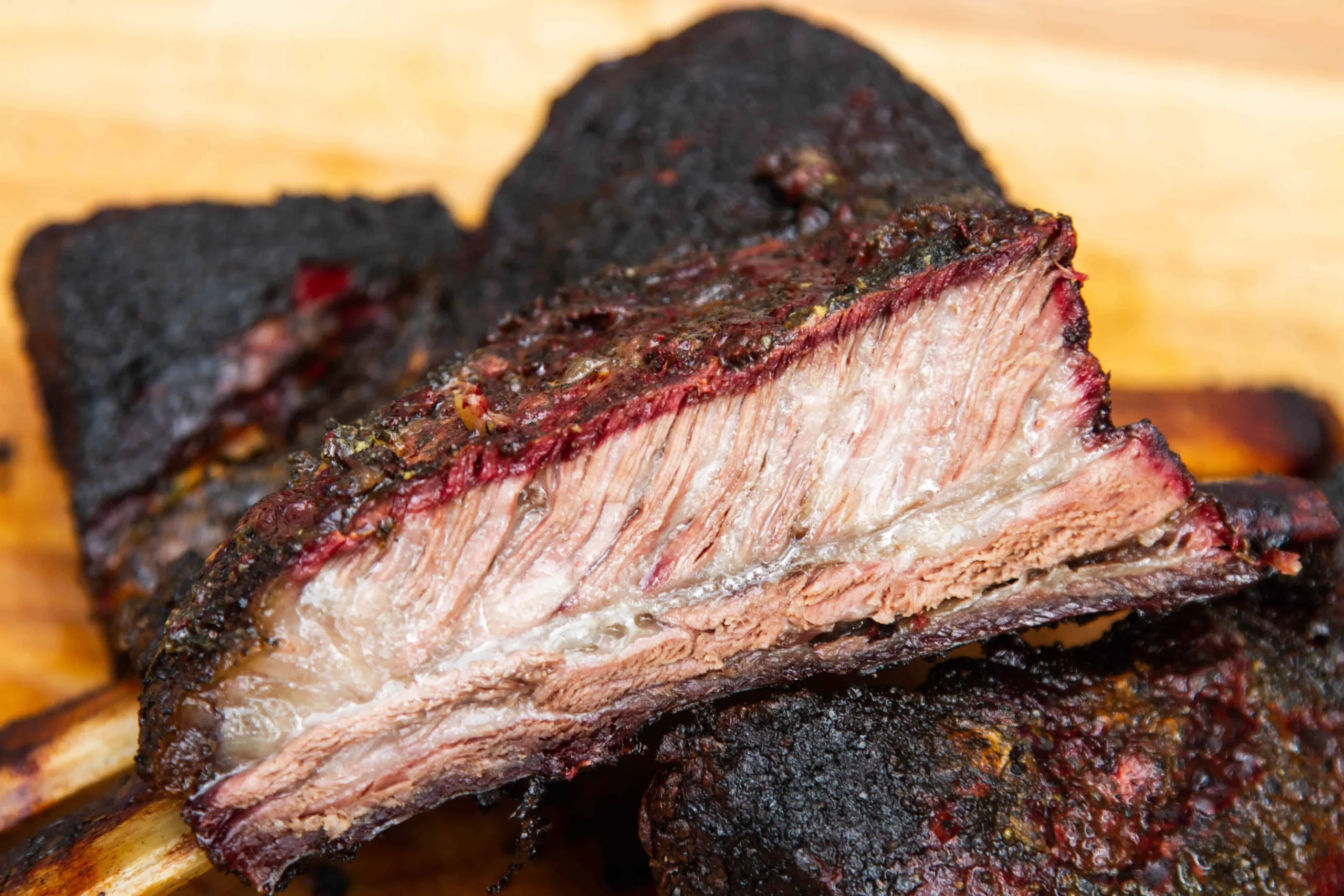 Smoked Boneless Beef Short Ribs