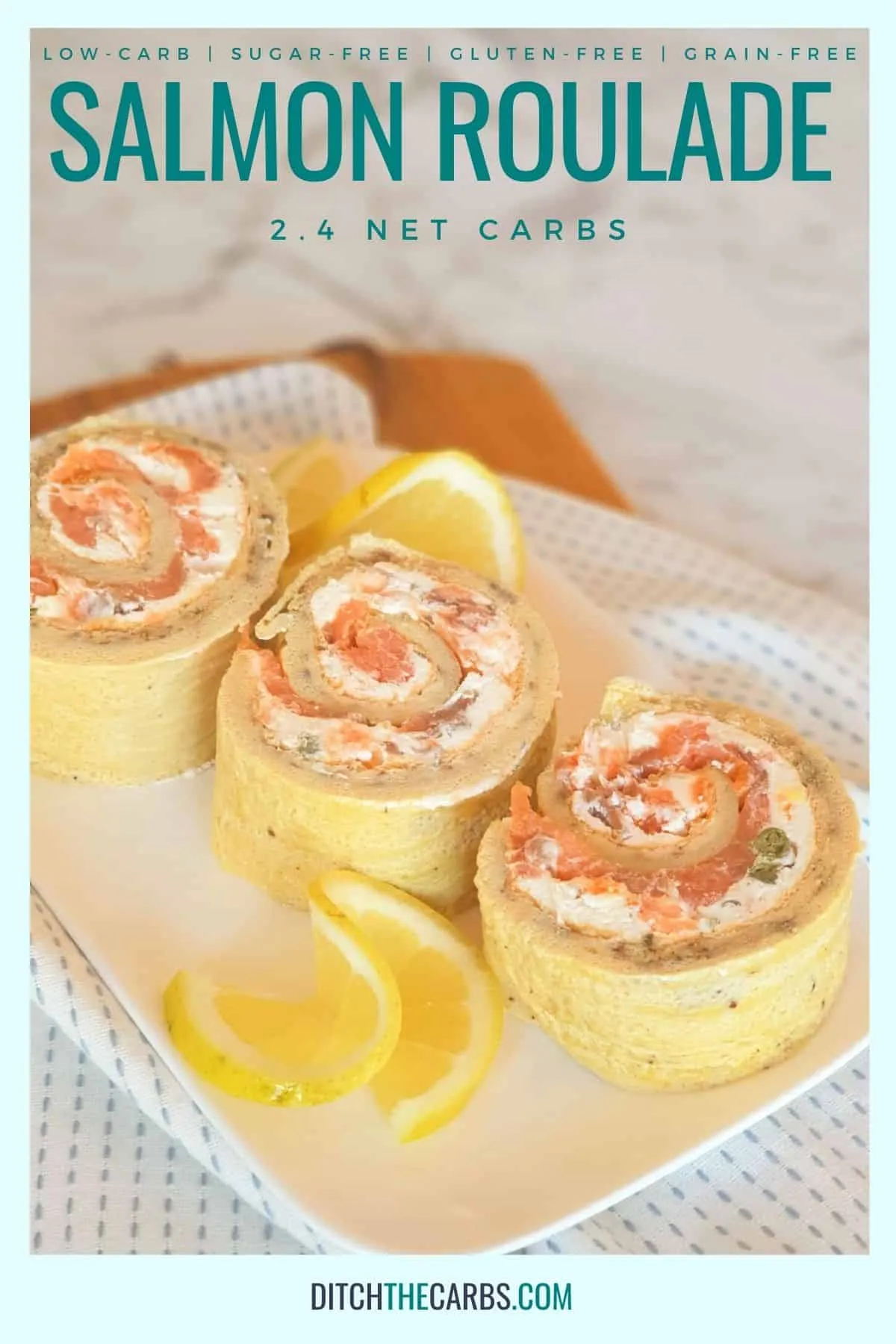 Smoked Salmon Rollups with Dilled Lime Cream Cheese