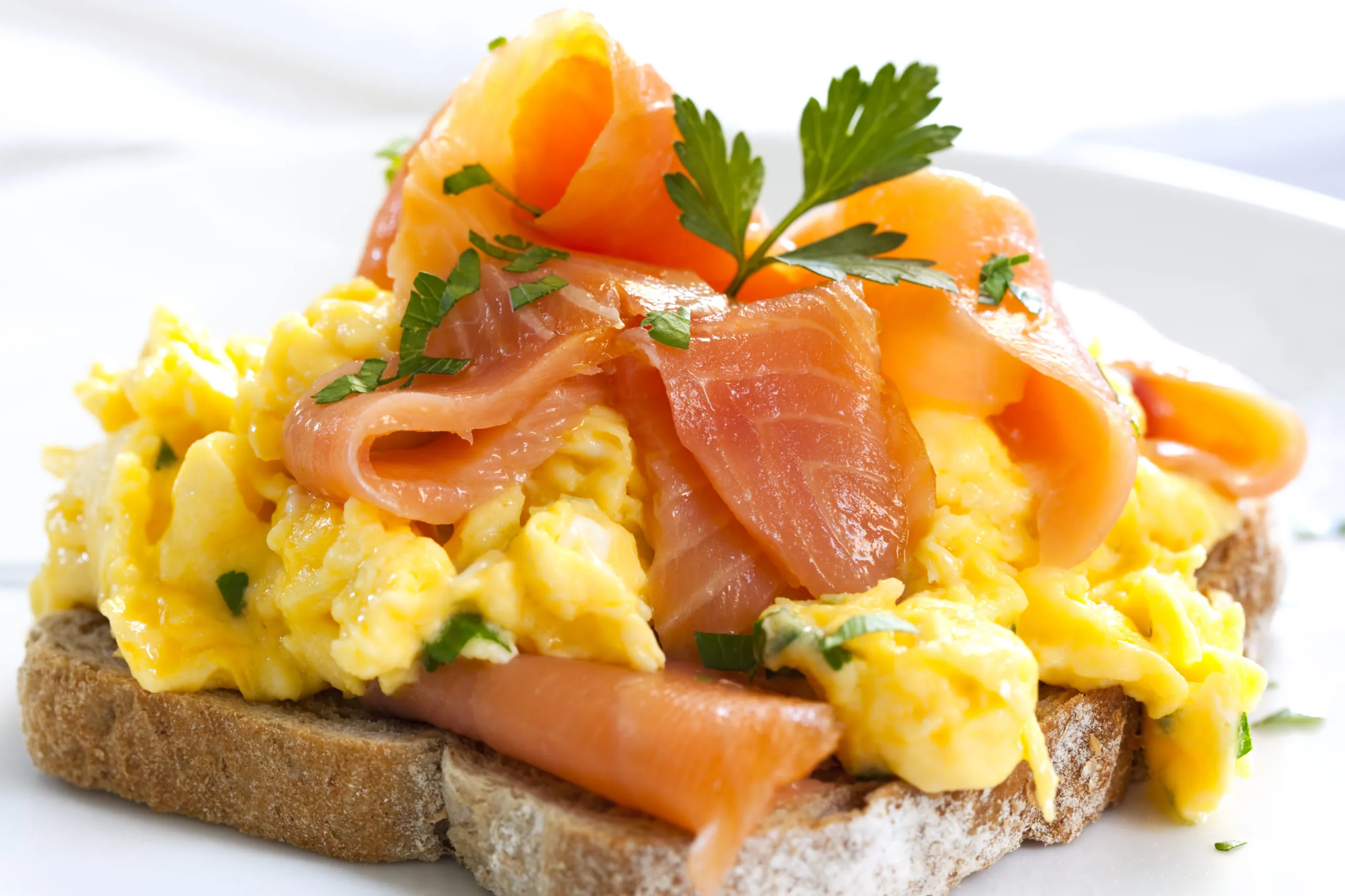 Smoked Salmon and Scrambled Eggs