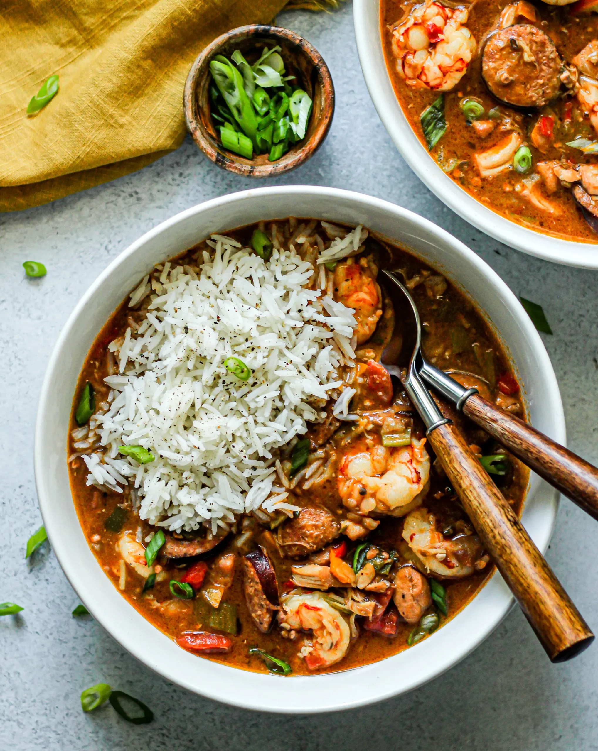 Smoked Sausage and Chicken Gumbo Gluten Free