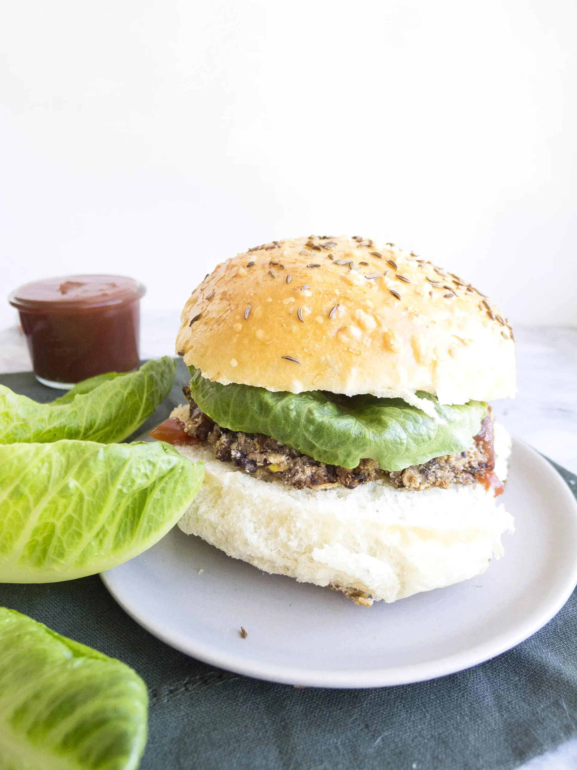 Smoky Amaranth Black Bean Burgers