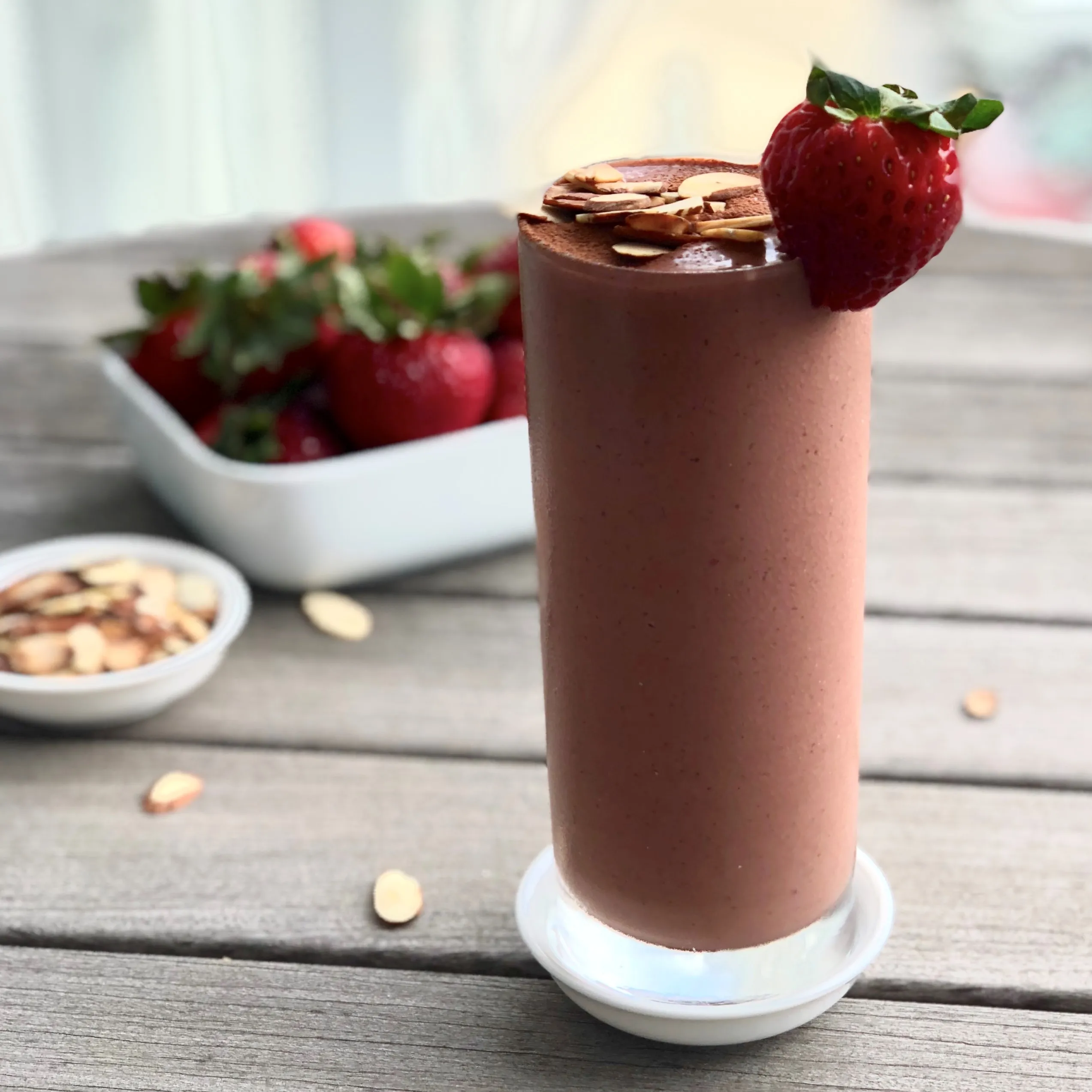 Smoothie Chocolate Covered Strawberry