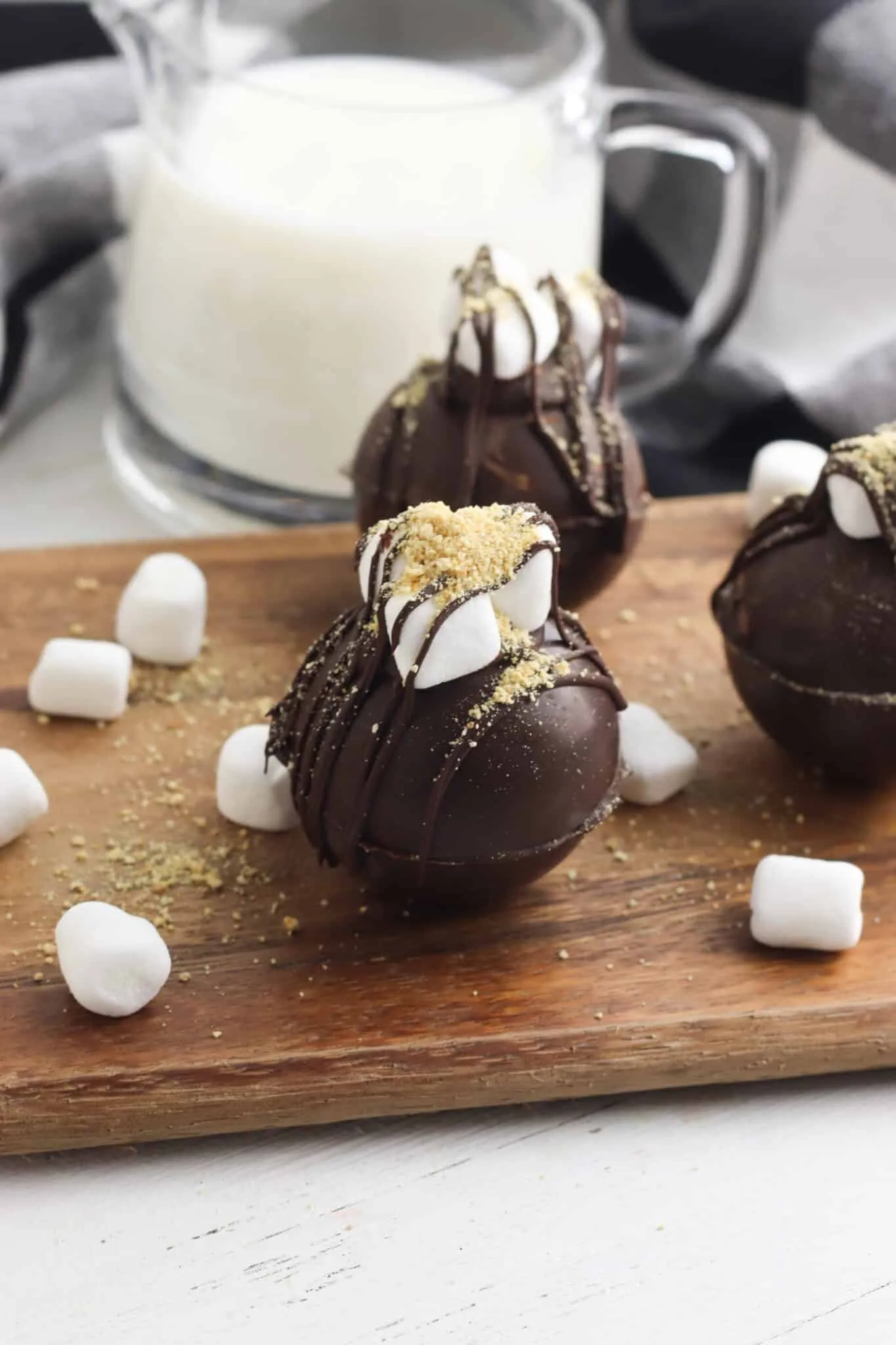 Smores Hot Chocolate Bombs