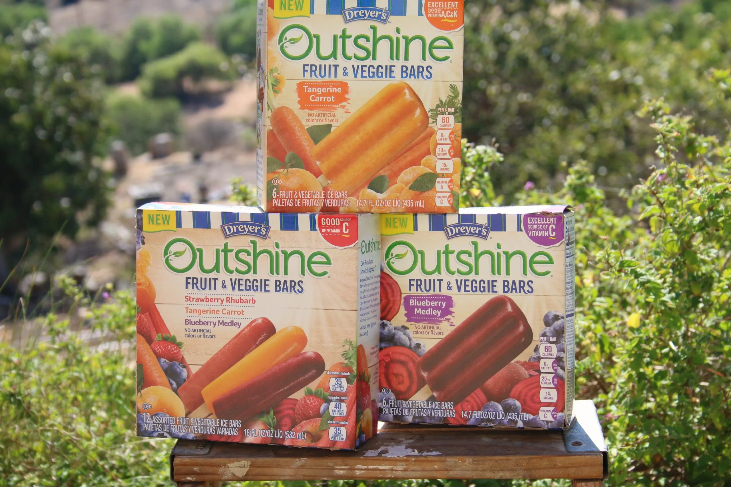 Sneaking in Veggies with Nestle Outshine Fruit Veggie Bars