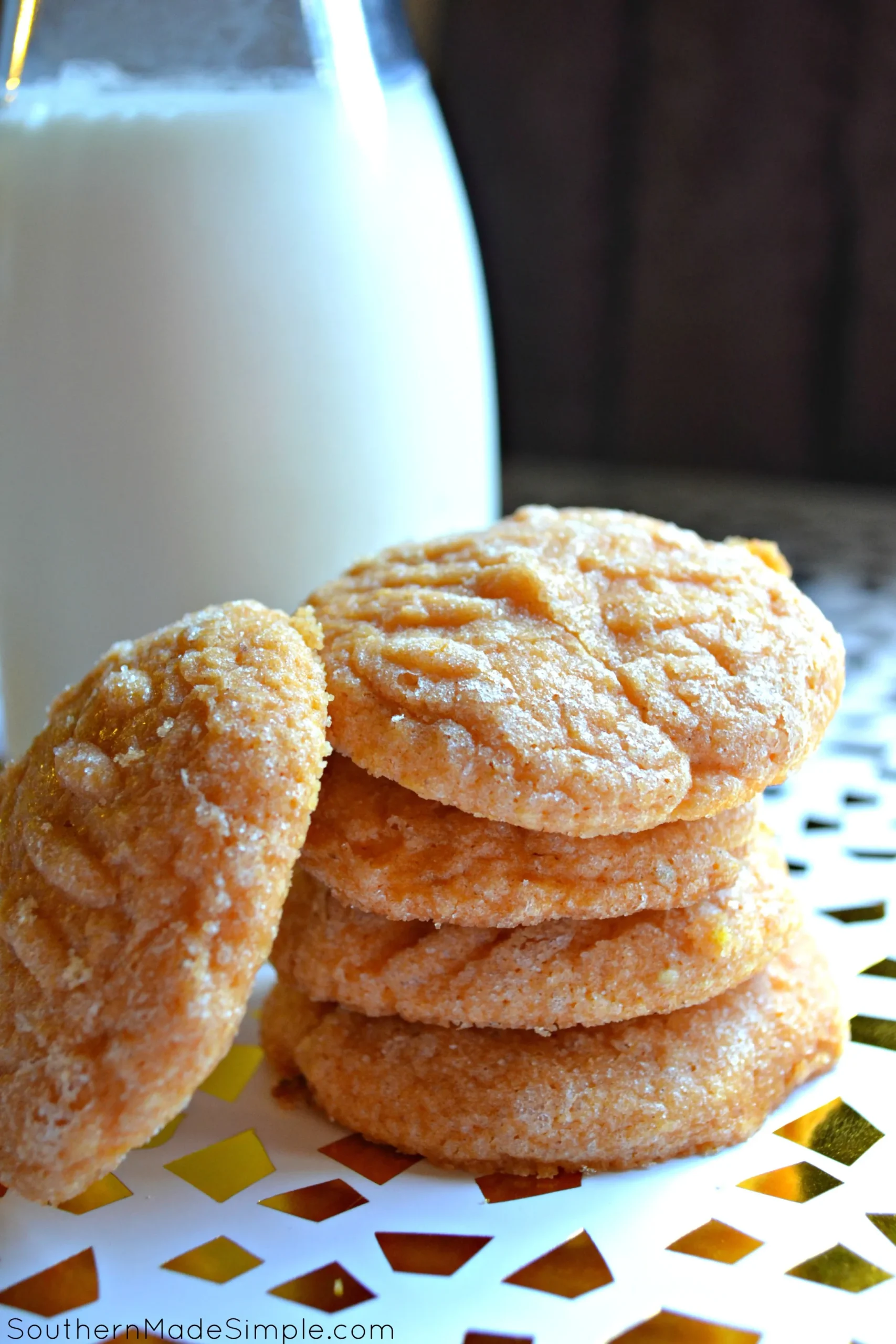 Soft Batch Iced Pumpkin Sugar Cookies
