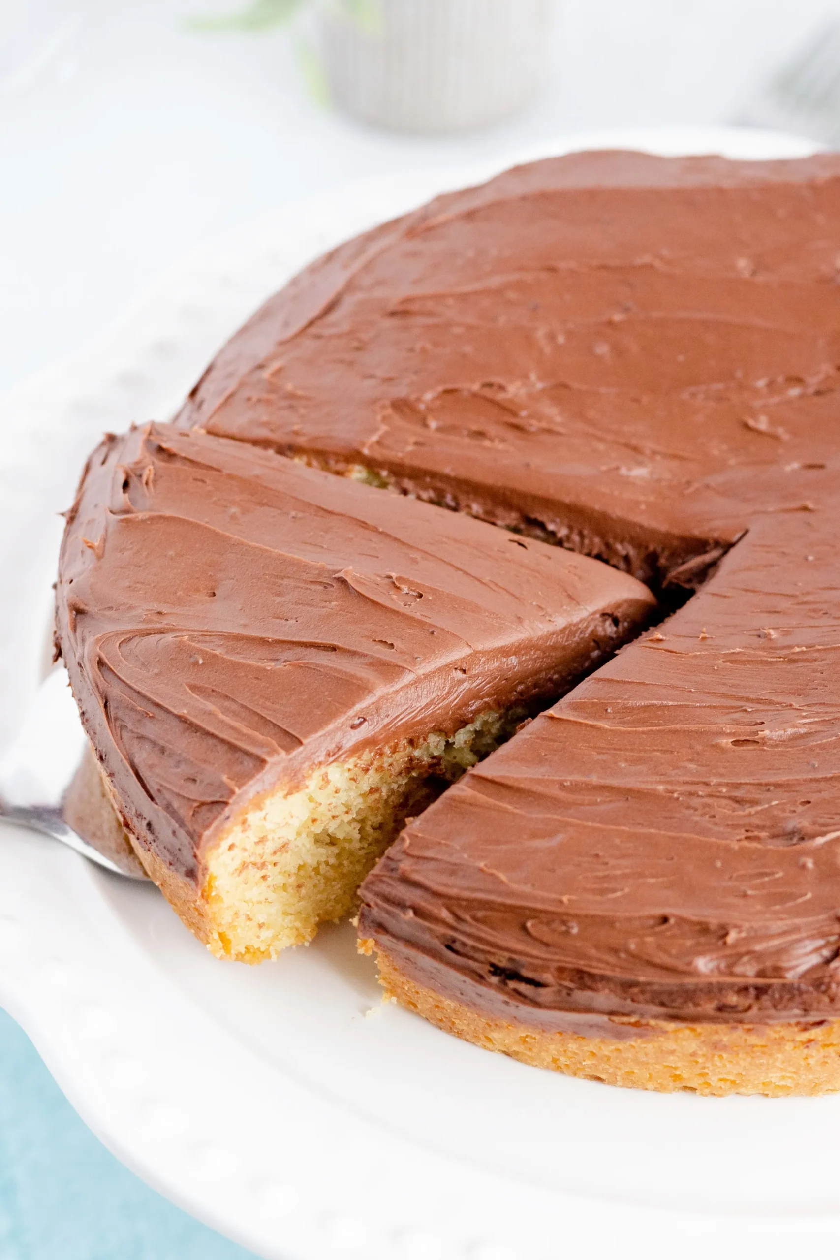 Sour Cream Fudge Cake