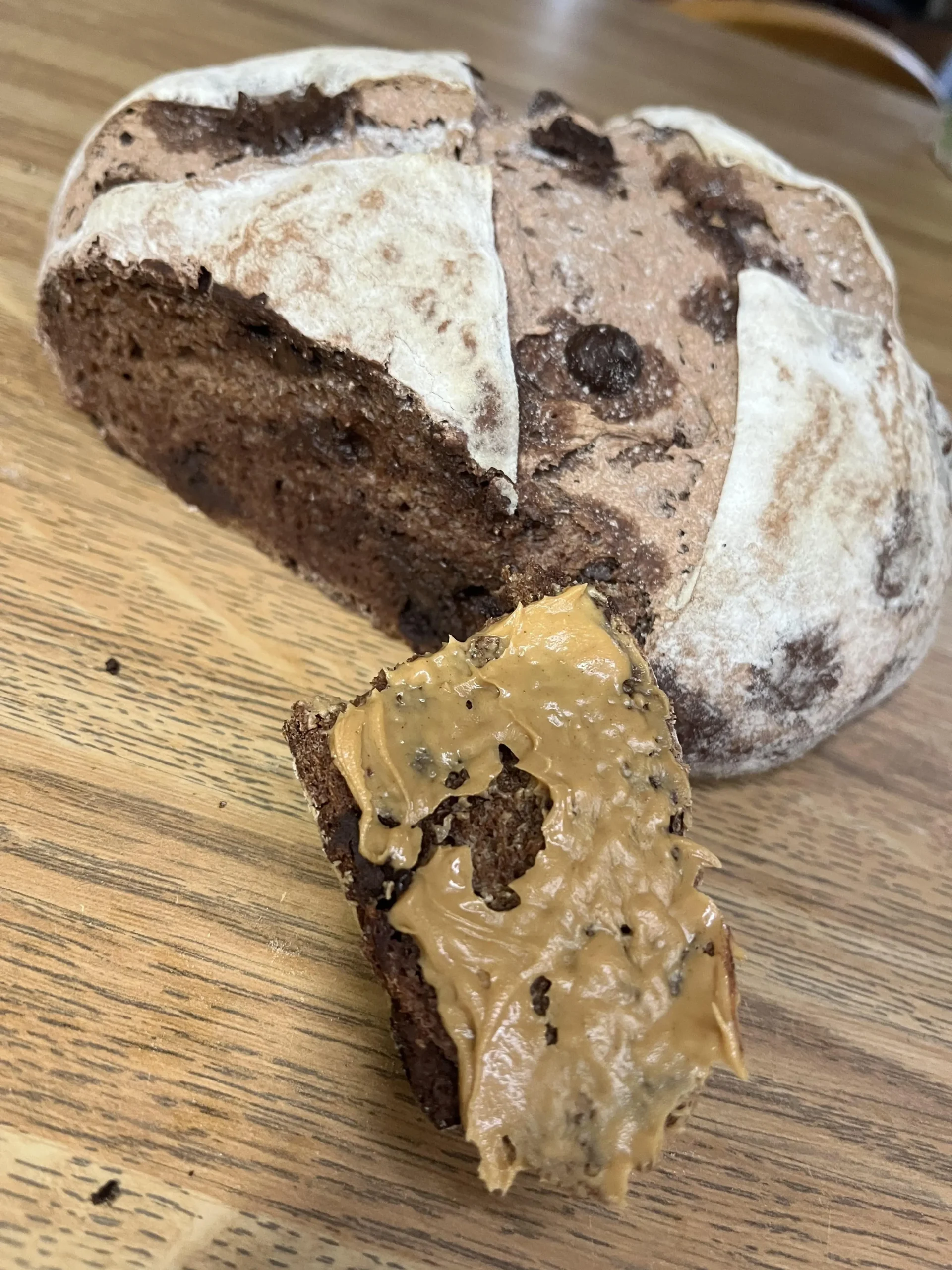 Sourdough Double Chocolate Bread