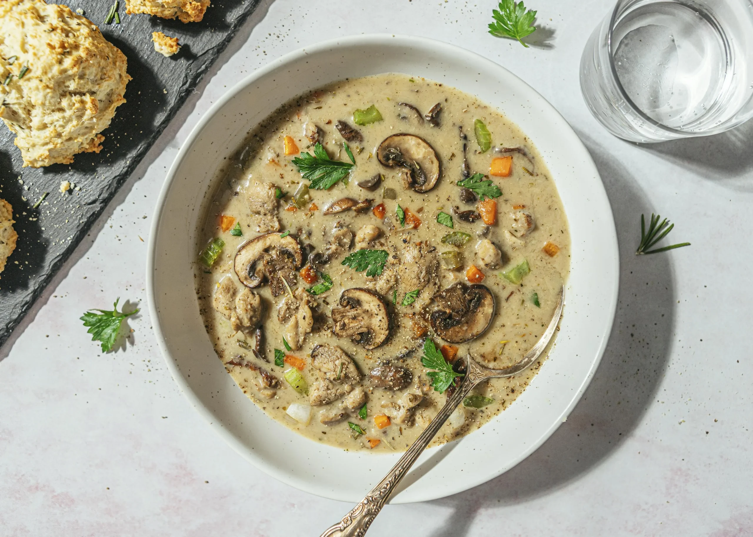 Soy Chicken Stew with Mushrooms